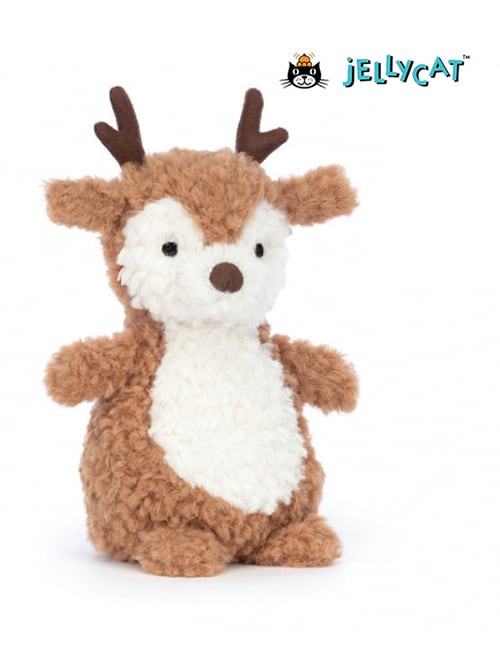 13㎝ 】Jellycat Wee Reindeer ｼﾞｪﾘｰｷｬｯﾄ 小さなトナカイ 鹿 しかの
