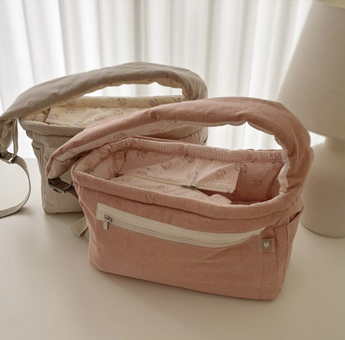 予約】[hubsch]グルムスリングバッグ（Sサイズ／イエローチェック