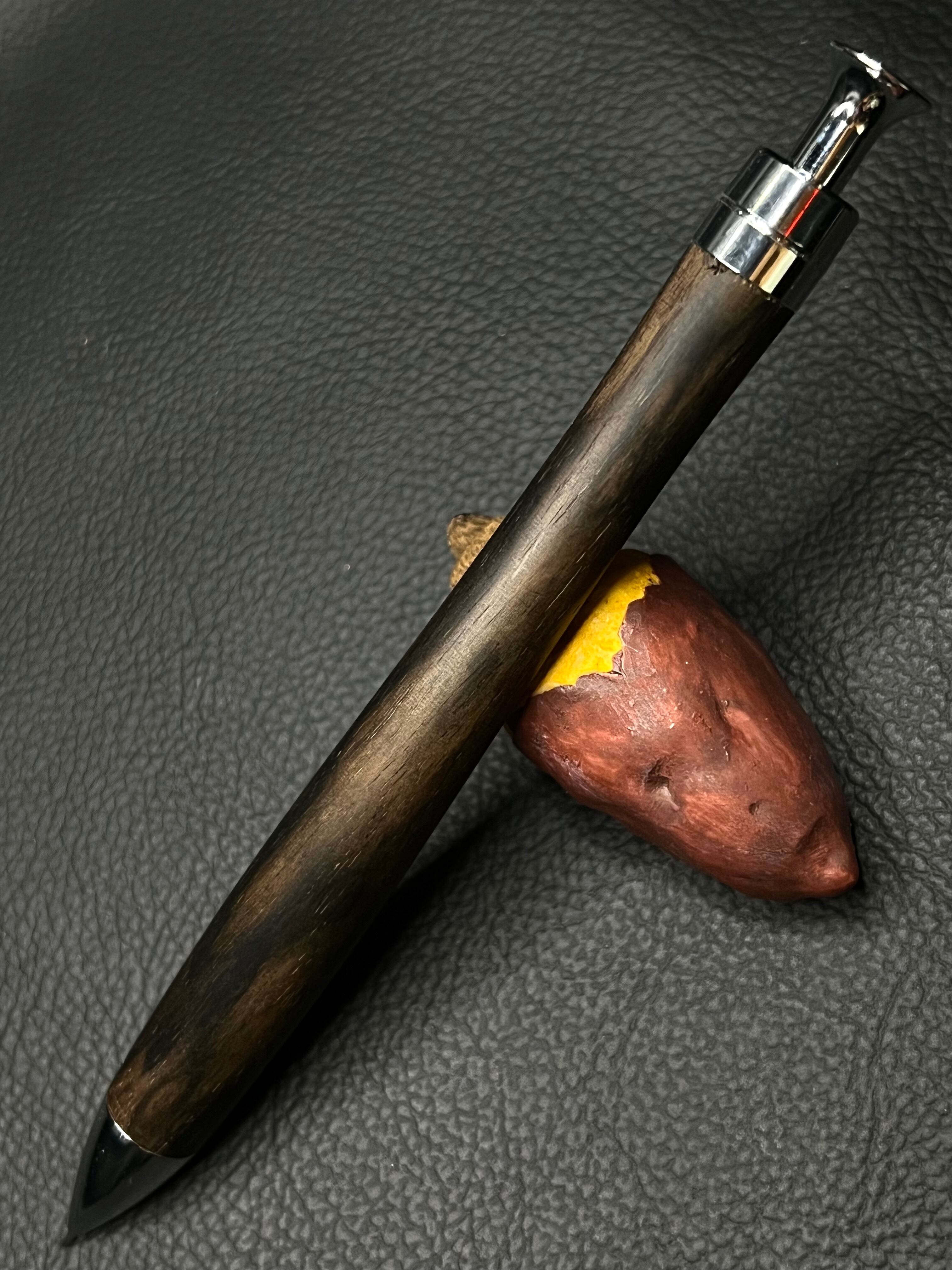 こぶた工房 黒柿 シャーペン 0.5mm 【公式通販】