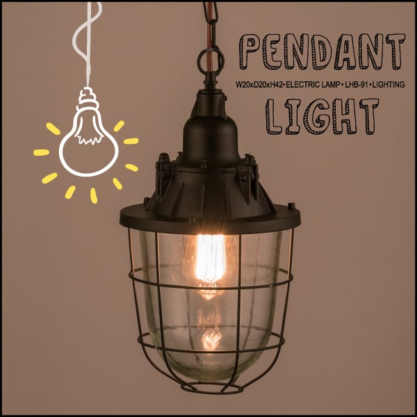 ランタン型 ランプ 吊照明 ペンダントライト インダストリアル