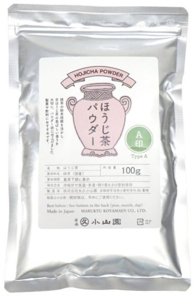 丸久小山園 ほうじ茶パウダー A印 100g 無糖 | 抹茶堂オンラインショップ