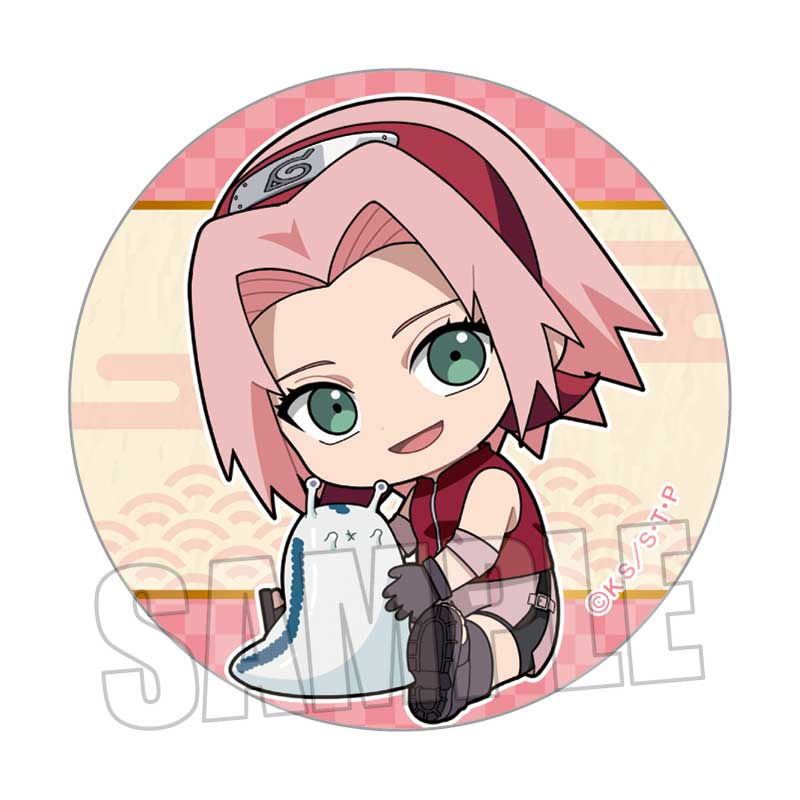 NARUTO J-WORLD ナルト 幼少期 横顔 缶バッジ 2点セット NARUTO J