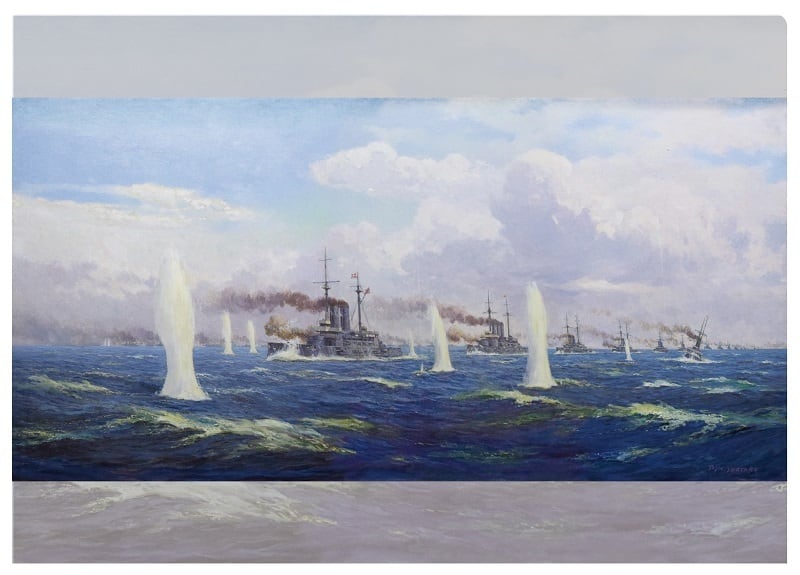 クリアファイル：三笠所蔵絵画 4点セット | 記念艦「三笠」オンライン