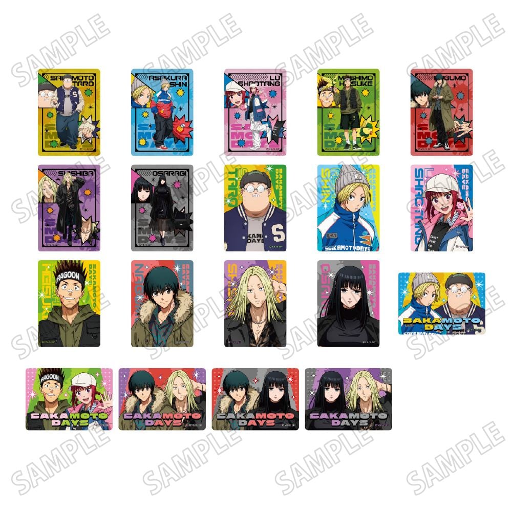 100点 SAKAMOTO DAYS ステータスカードコレクション 第1弾 100個セット