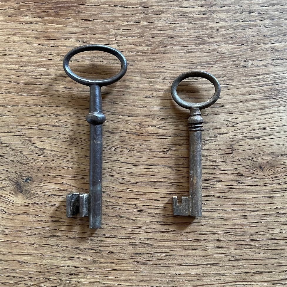 1900-1920年代 装飾のついた古い鍵【フランスアンティーク】 | Akrasia