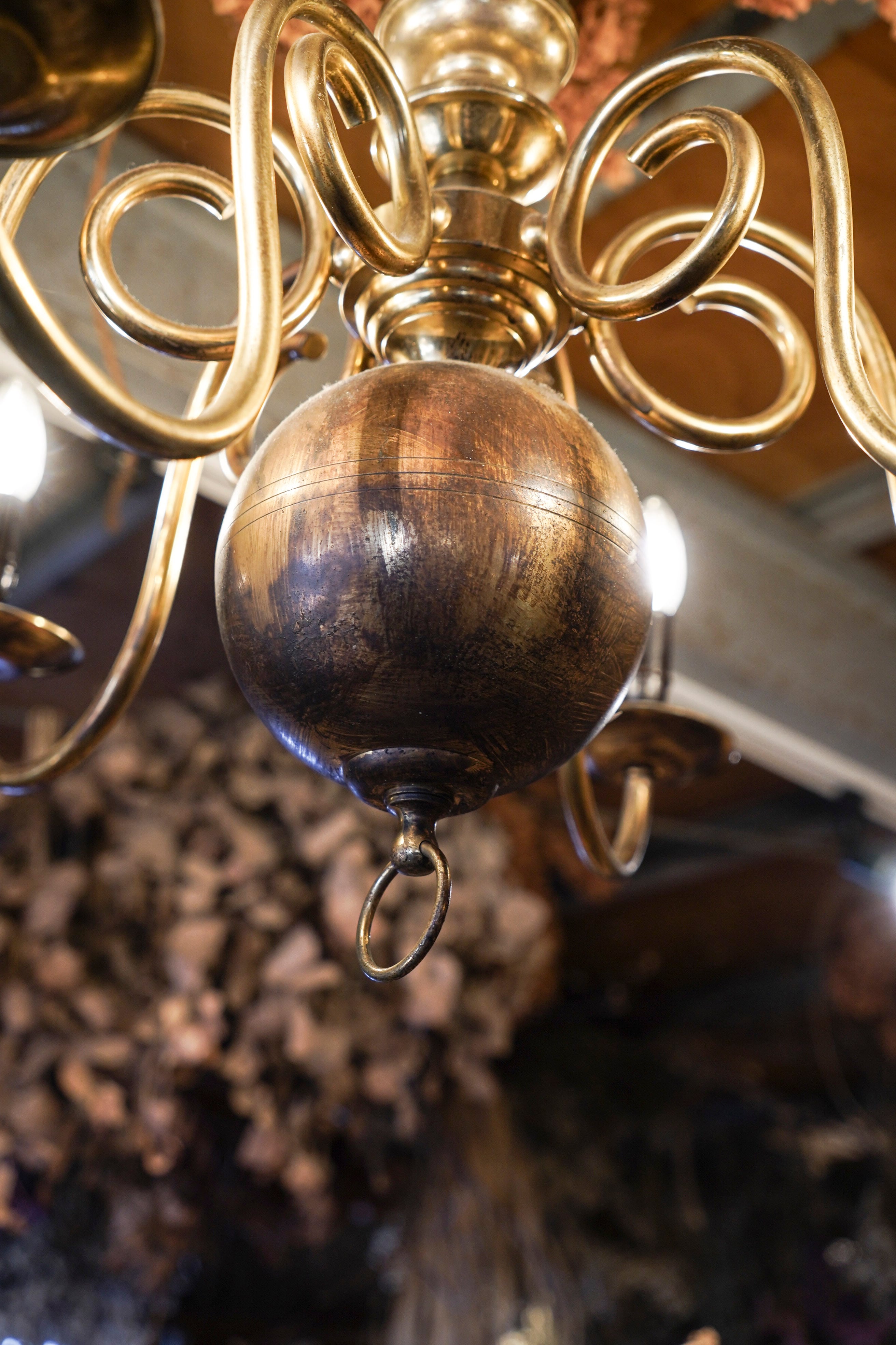 y530 アンティーク調 シャンデリア ナショナル 6灯 y530様専用