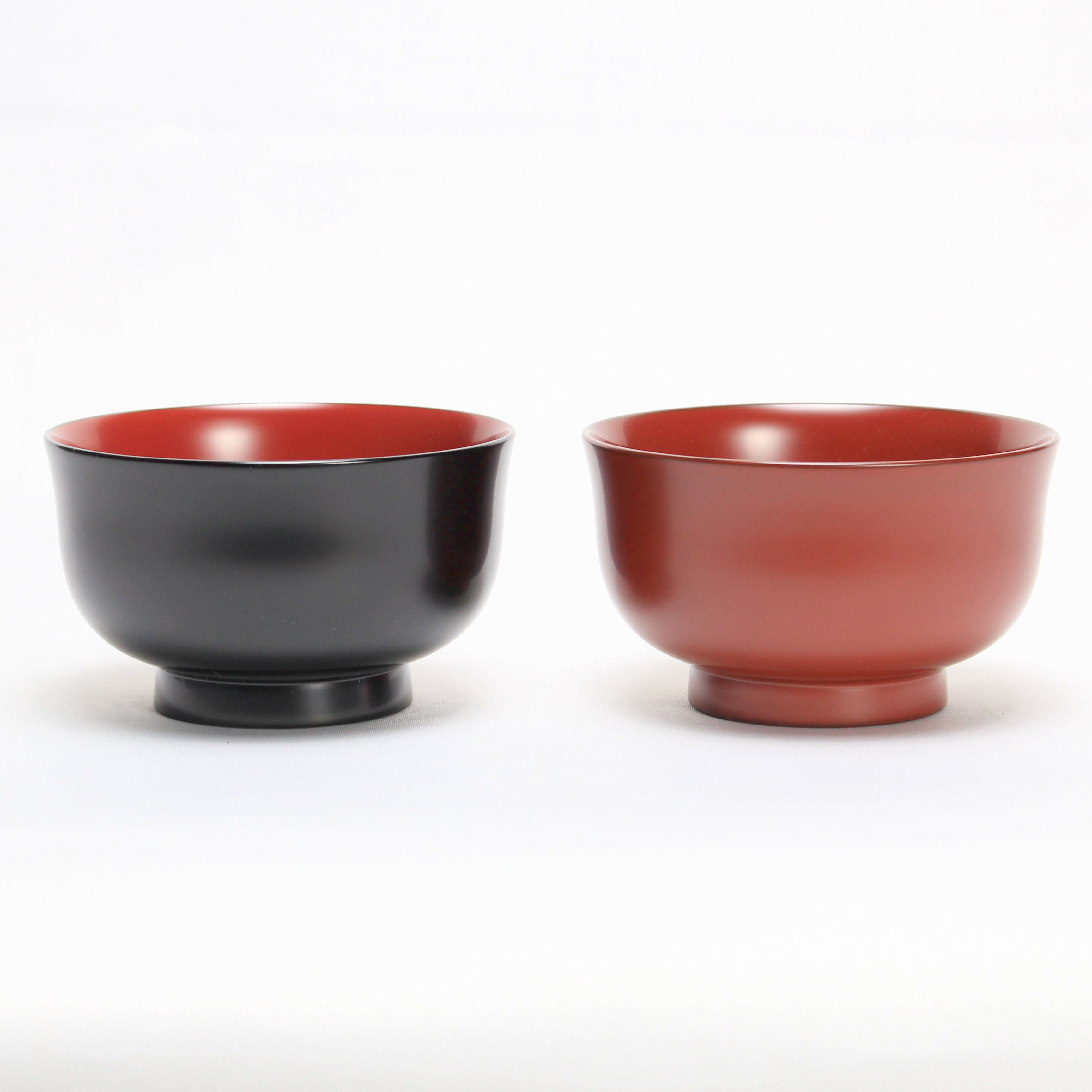 001-汁椀 胴張型 黒内朱塗 / 朱塗 | 輪島塗の老舗 輪島屋善仁 Online