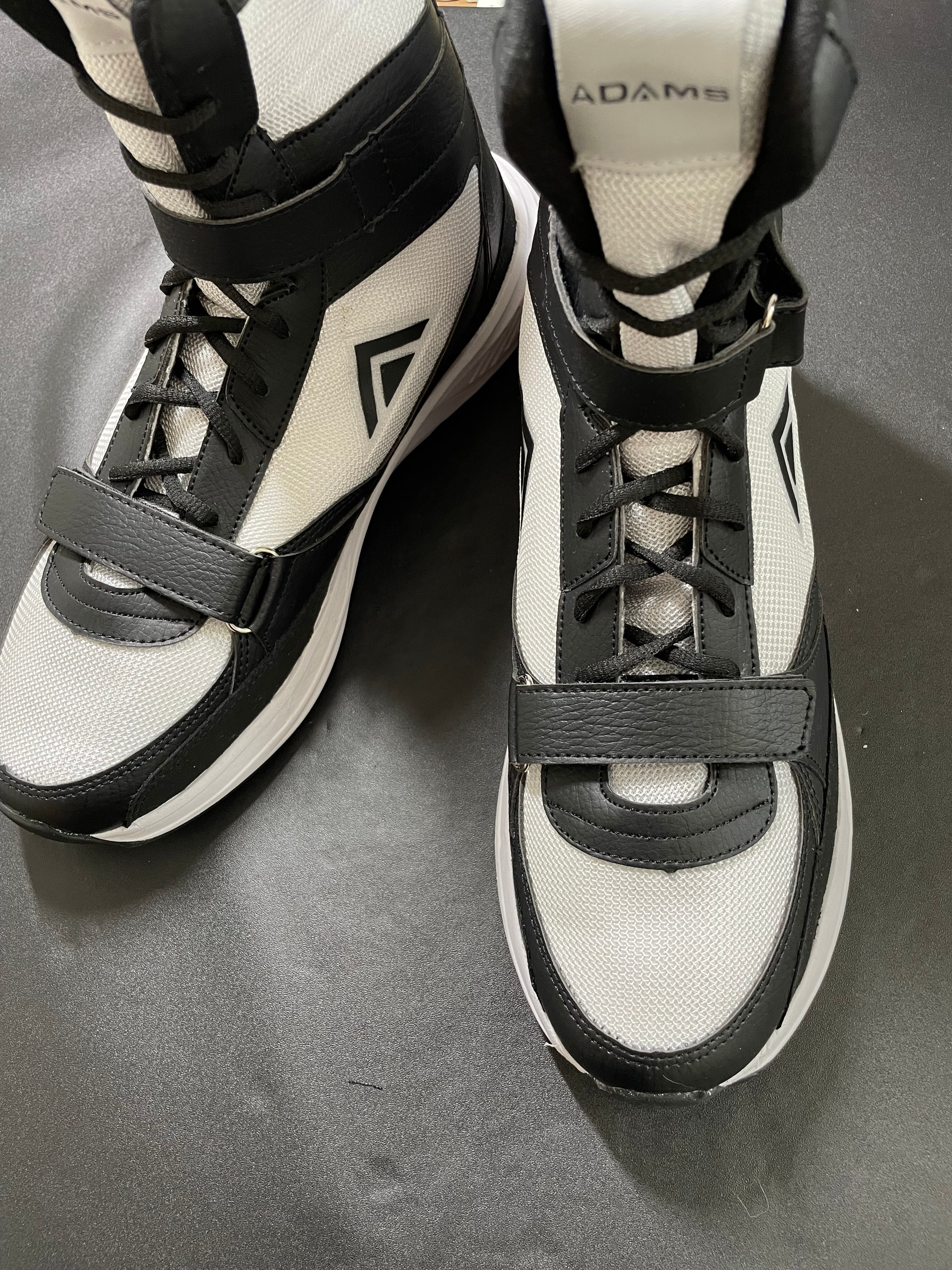 AdamsアダムスVトレーナー3.0ブラック/ホワイト | ボクシング格闘技