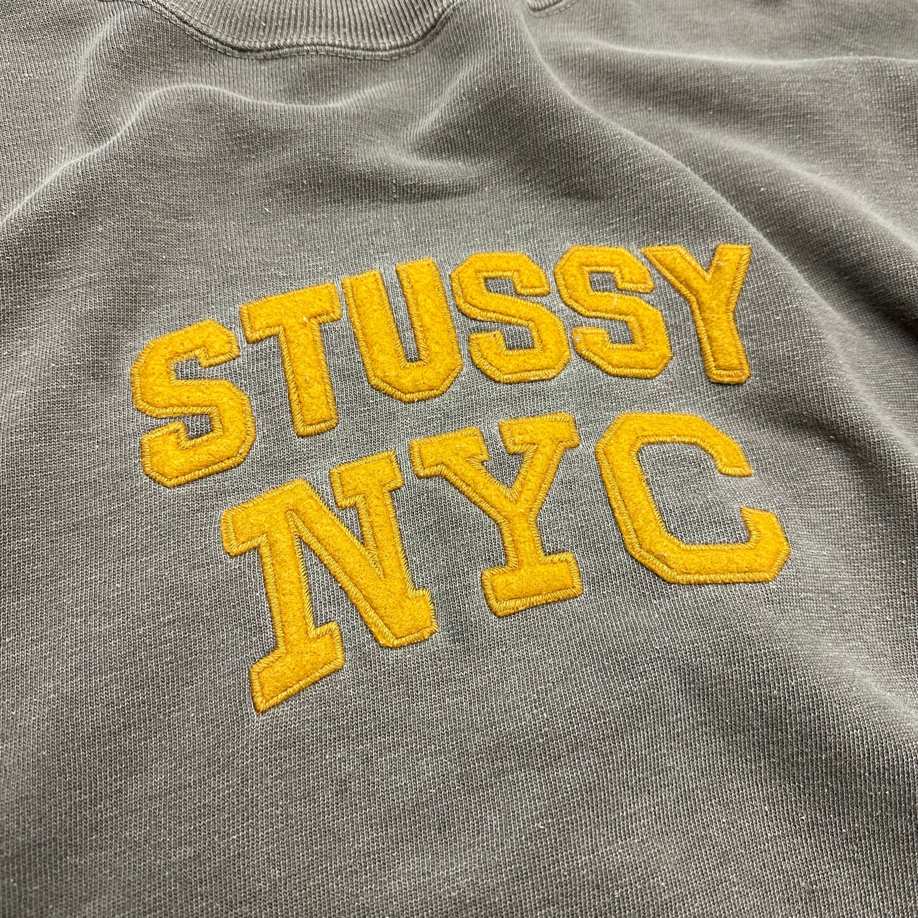 STUSSY】90s USA 白タグ スウェットトレーナー | 古着屋Arch