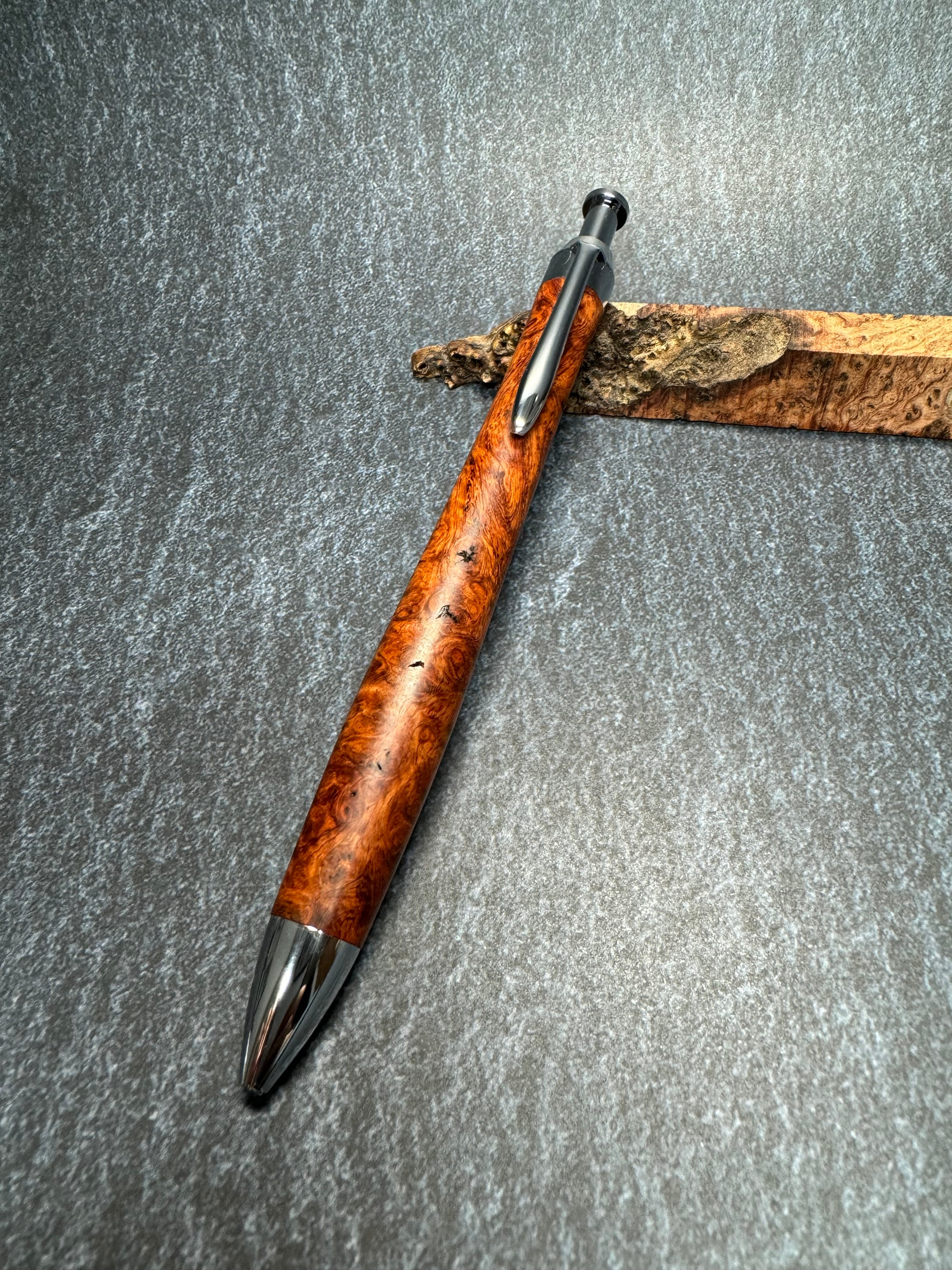 本花梨瘤杢 傷あり シャープペンシル0.5mm | あけぼの工房