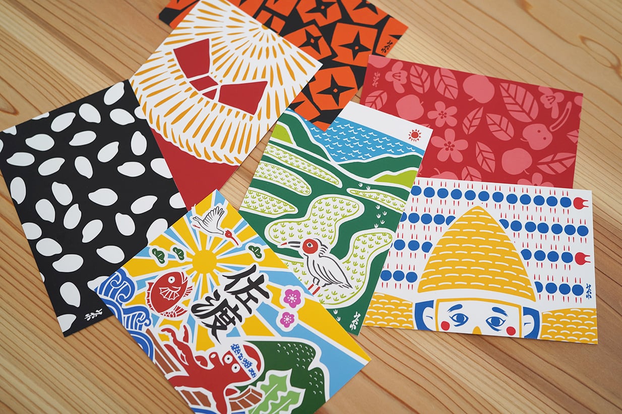 7枚セット】No.1 佐渡なポストカードセット | みらい商店