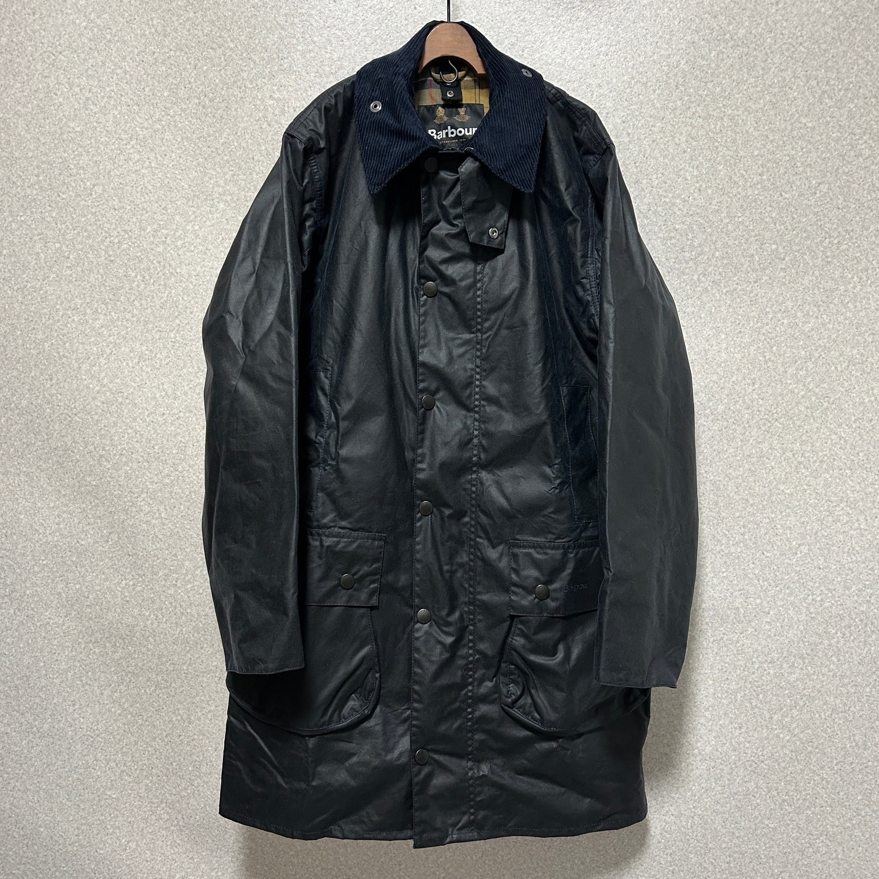 barbour】border 2warrant navy バブアー ボーダー 2ワラント ネイビー