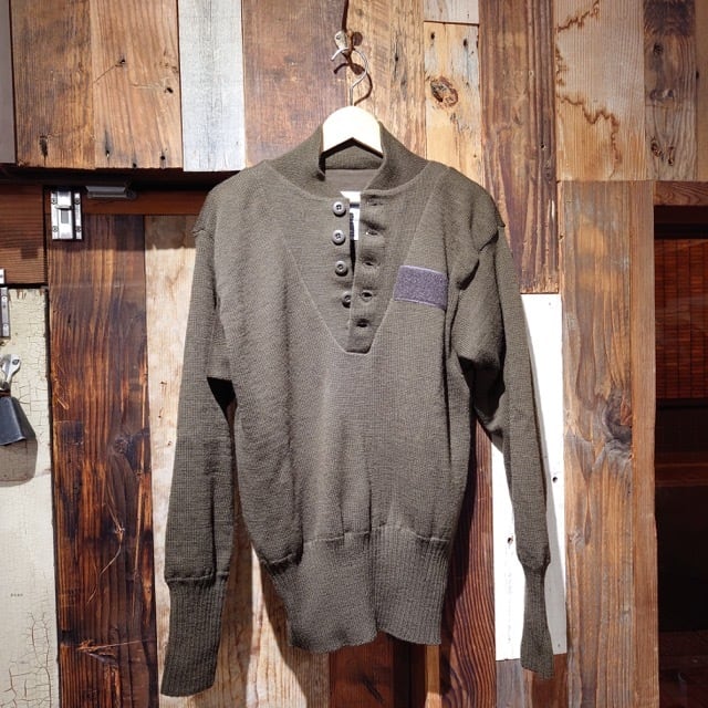 Us Navy Button Submarine Sweater 米軍 実物 5ボタンセーター