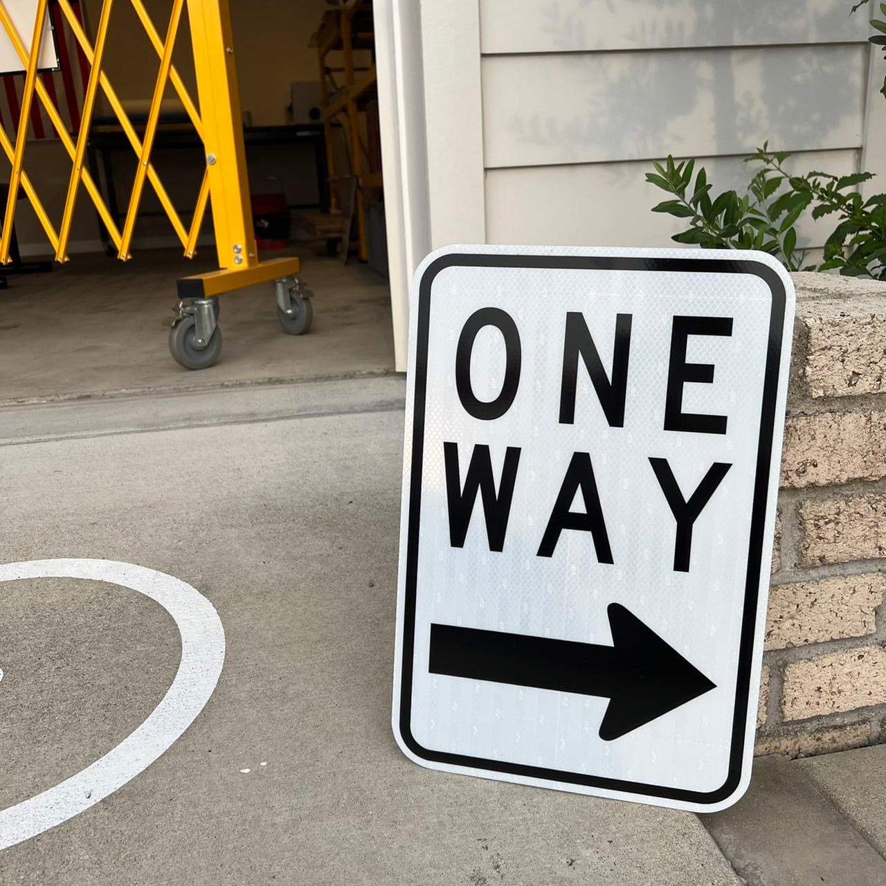 アメリカンガレージオブジェ道路標識アメリカロードサイン特大看板屋外