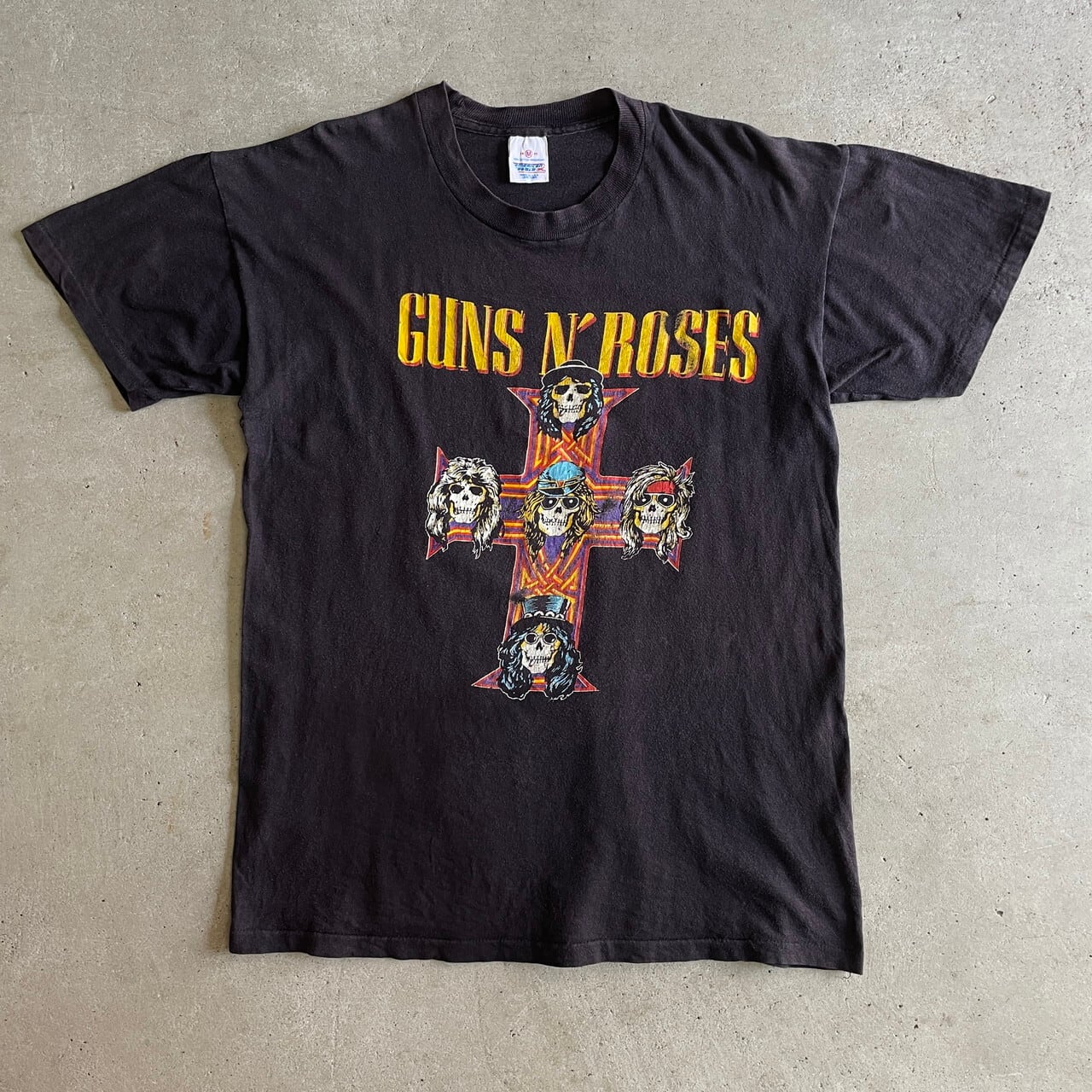 80年代〜 GUNS N' ROSES WAS HERE ガンズアンドローゼス バンドTシャツ