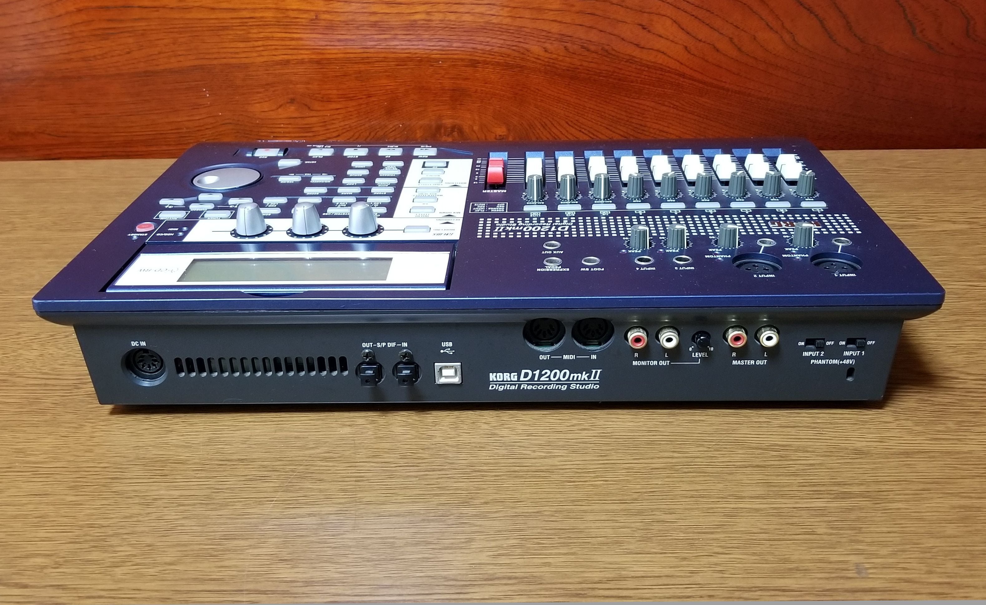KORG D1200mKⅡ Digital Recording Studio CD・録音・編集・完動品