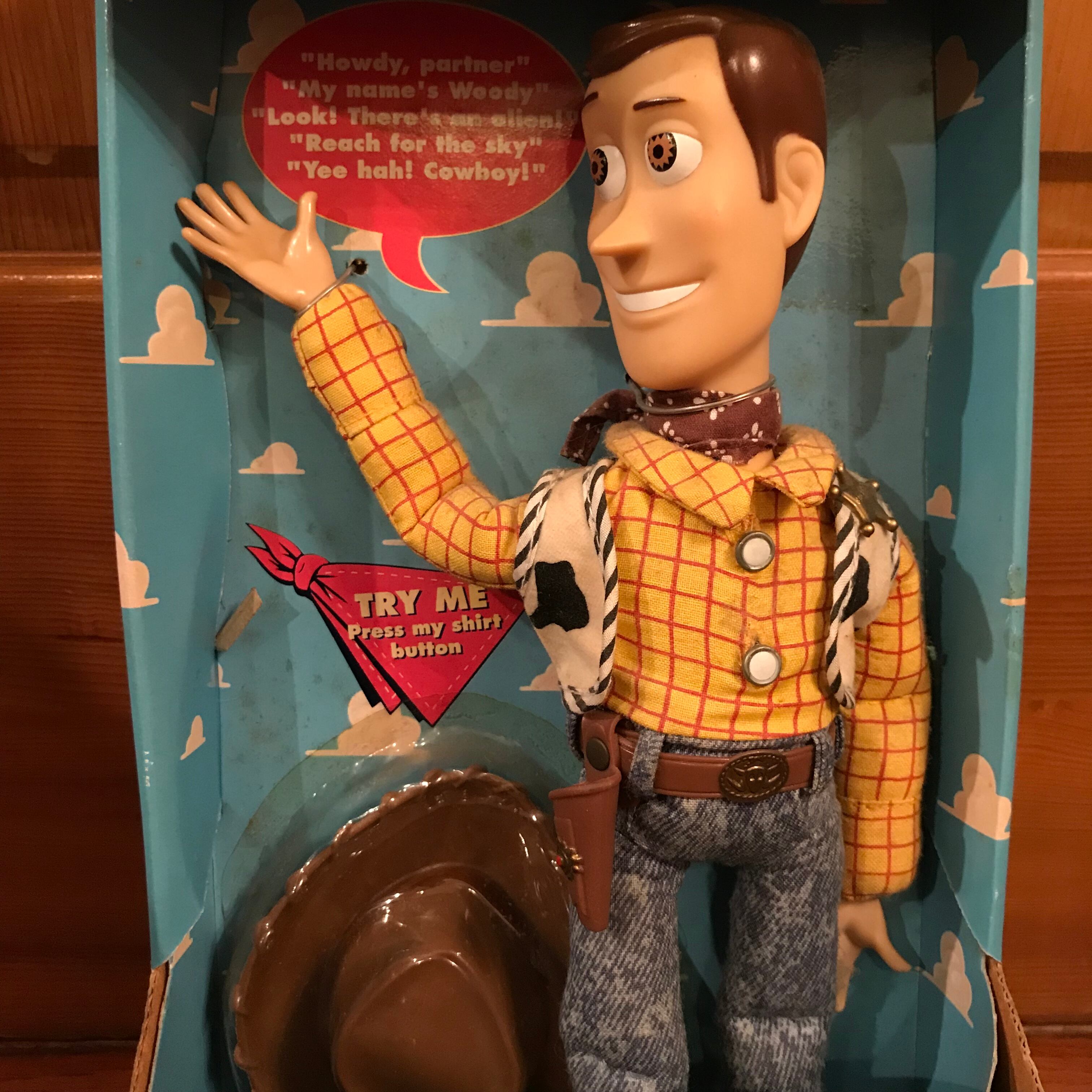 ヴィンテージストック】ウッディ（Woody）トイストーリー1 アメトイ