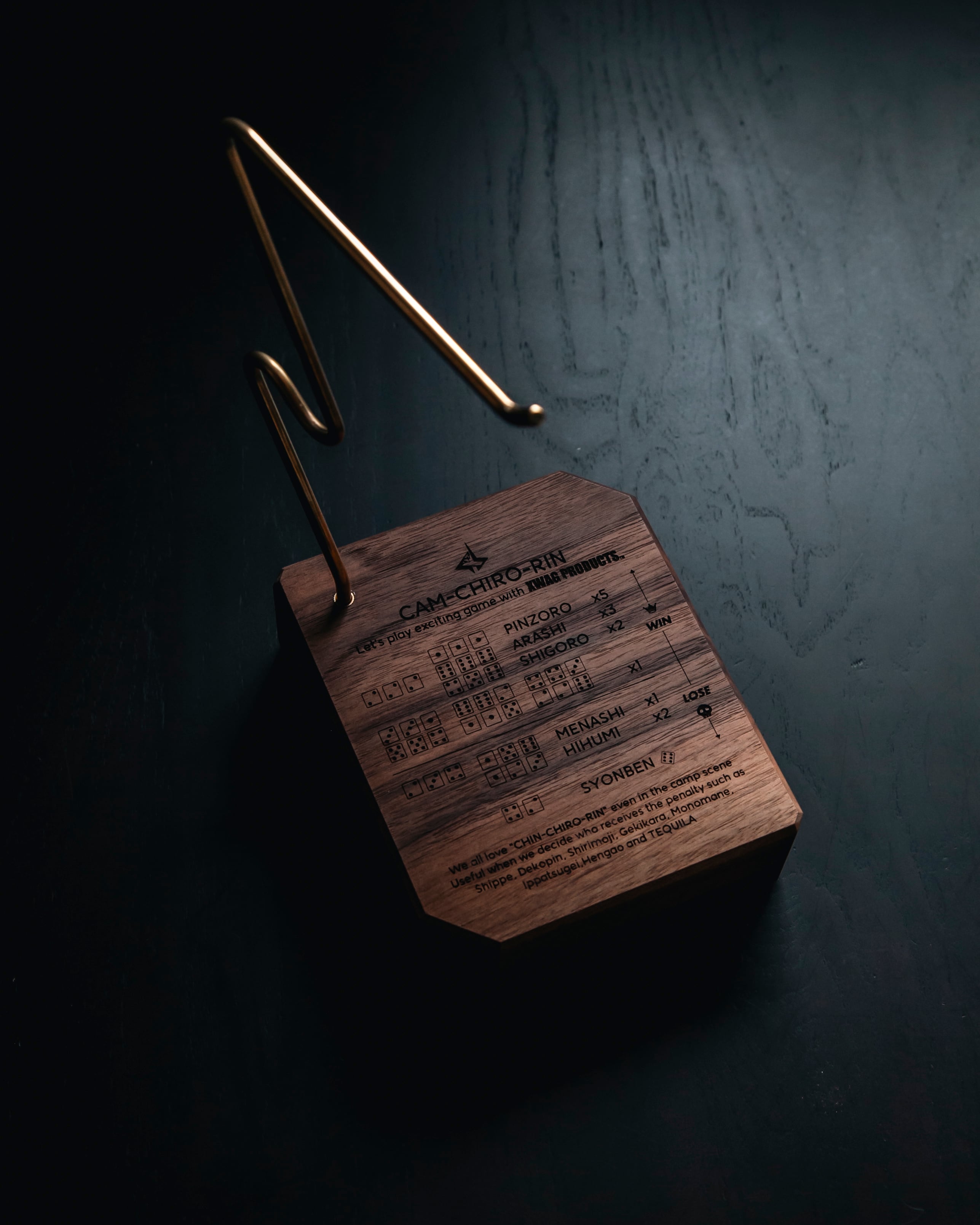 CAM-CHIRO-RIN（WALNUT EDITION） | XWAG PRODUCTS