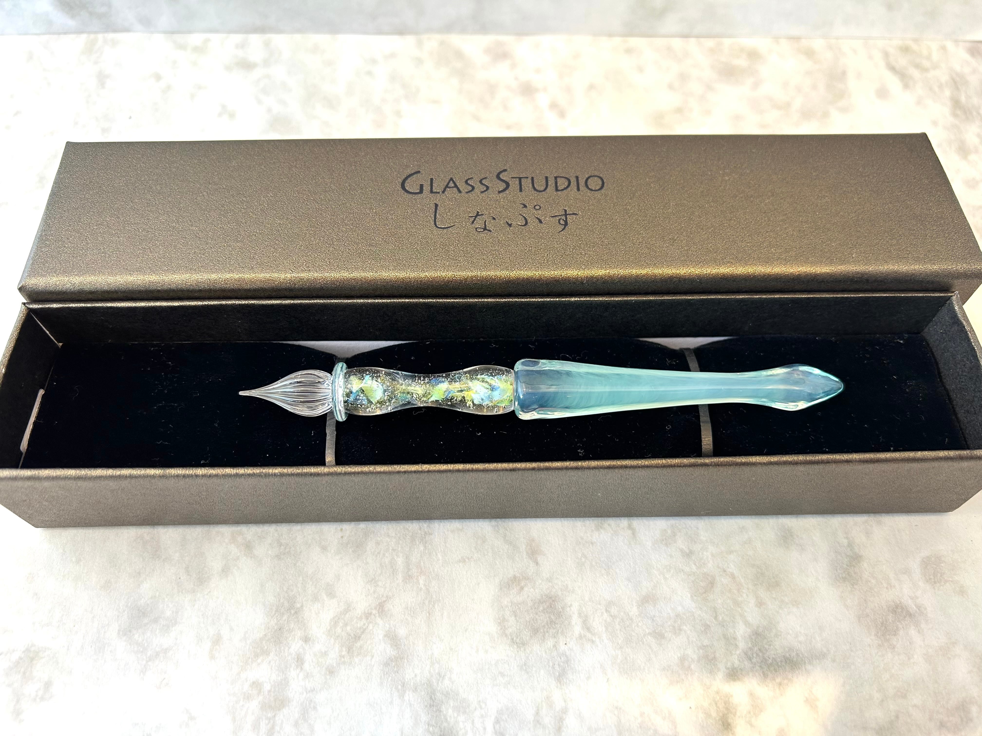 GLASS STUDIO しなぷす ガラスペン『モンタージュ』 | ペンネジューク