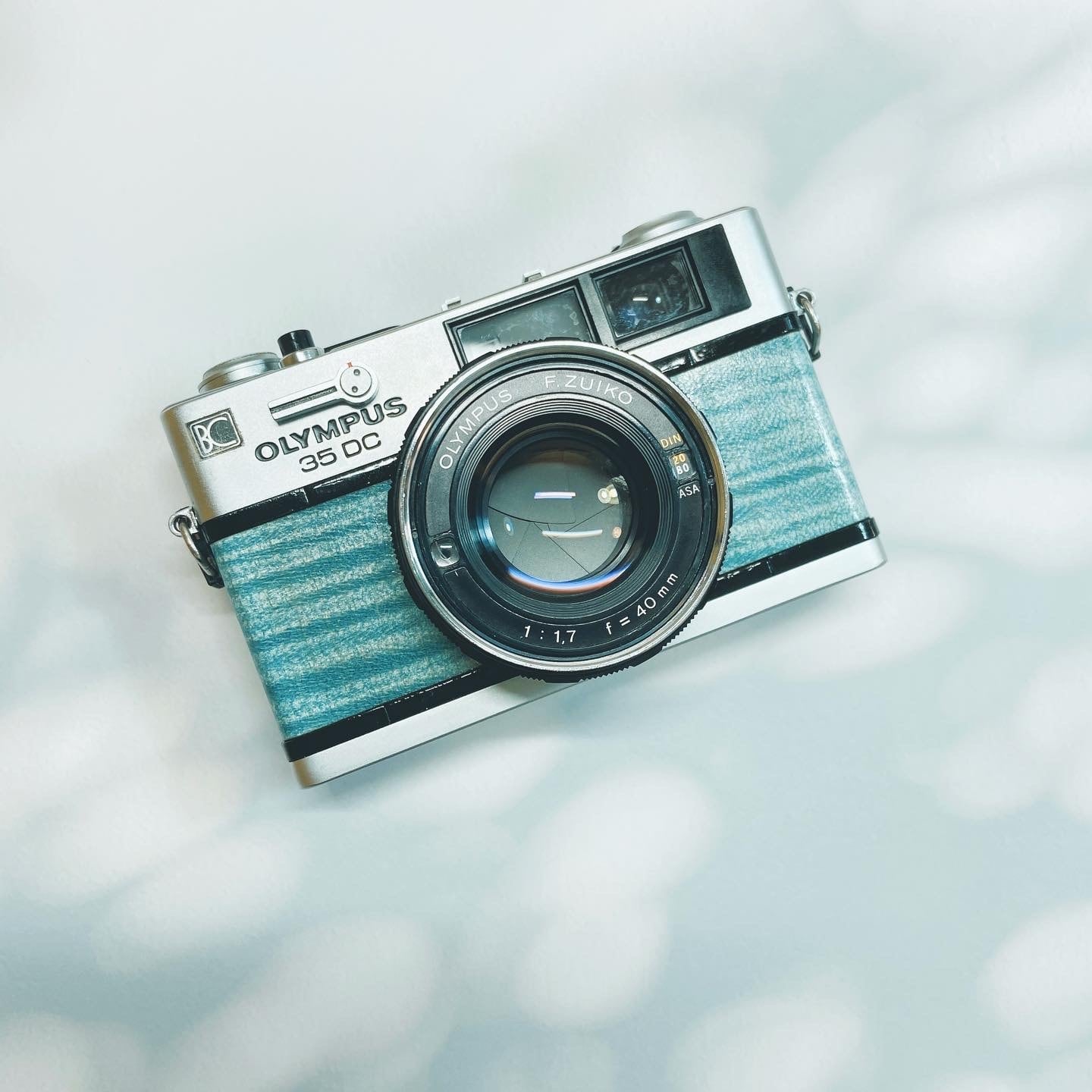 Denim Blue デニムブルー Olympus 35DC | Macha Cameras