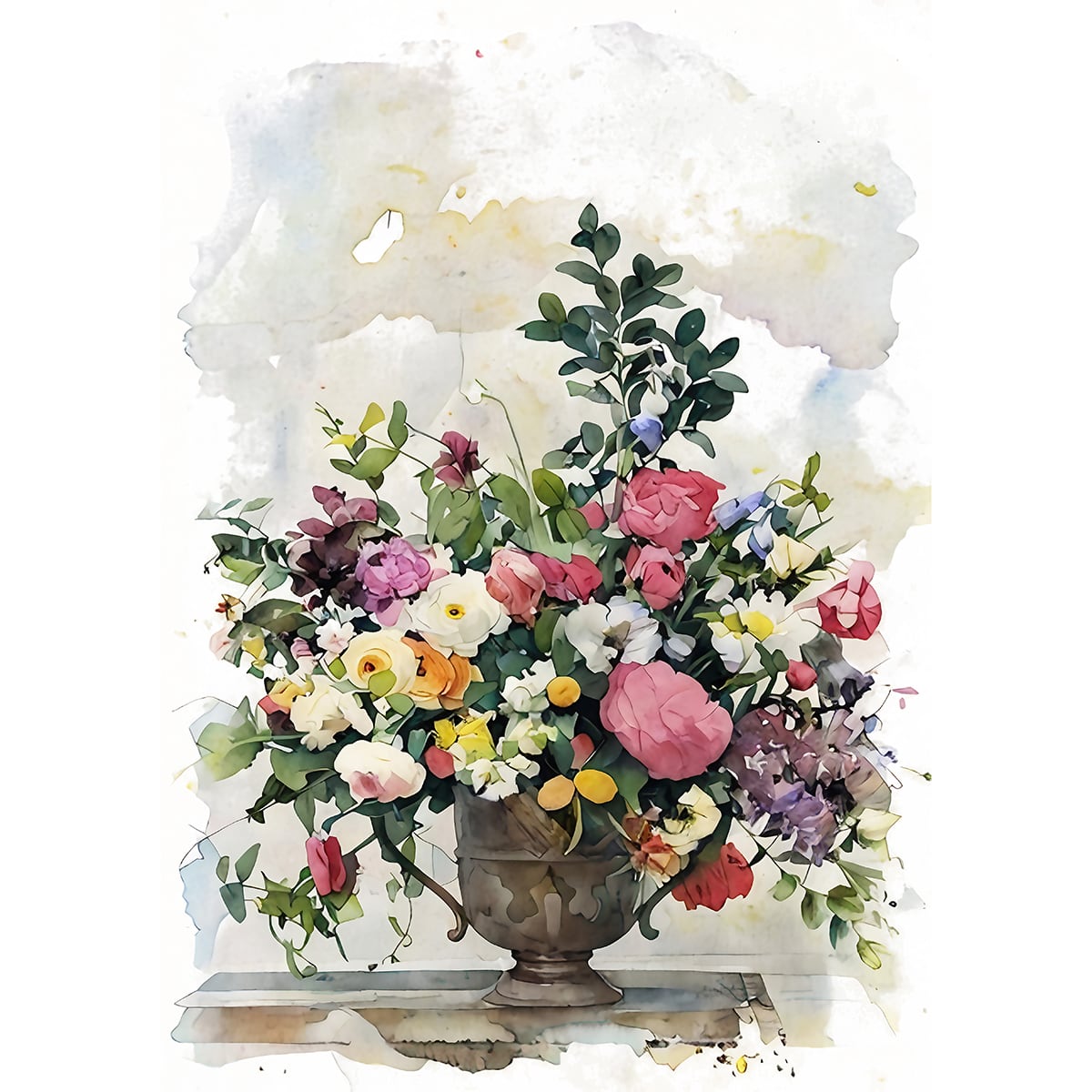 油絵 菅家令子 絵 絵画 インテリア F4-091316 花 ゆり 油絵 菅家令子