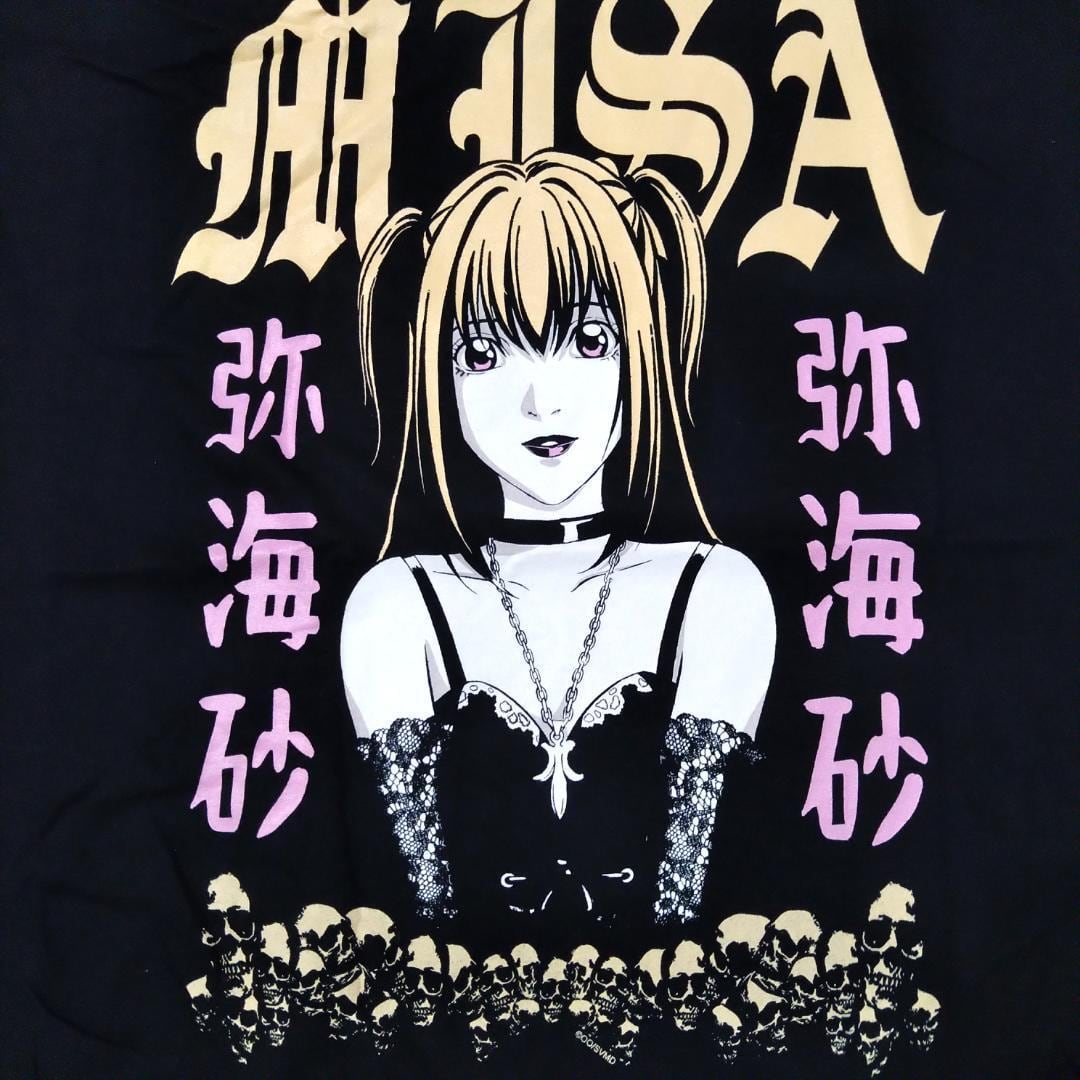 DEATH NOTE EXHIBITION 弥 海砂 B2ポスター ミサミサ 2XL 00s USA公式