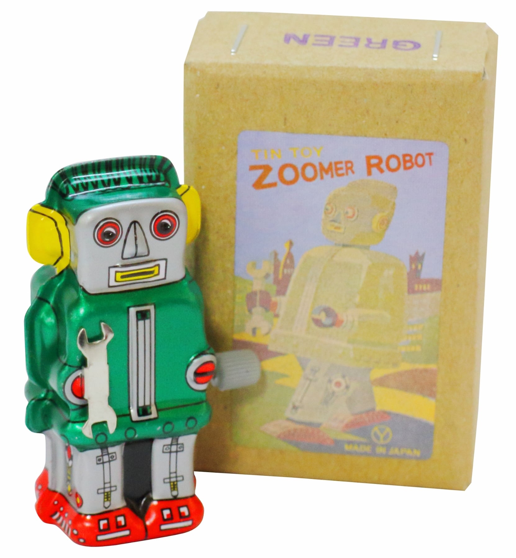 ブリキのおもちゃ TS-218B ゼンマイ ミニズーマーBL | トレンド・アイ