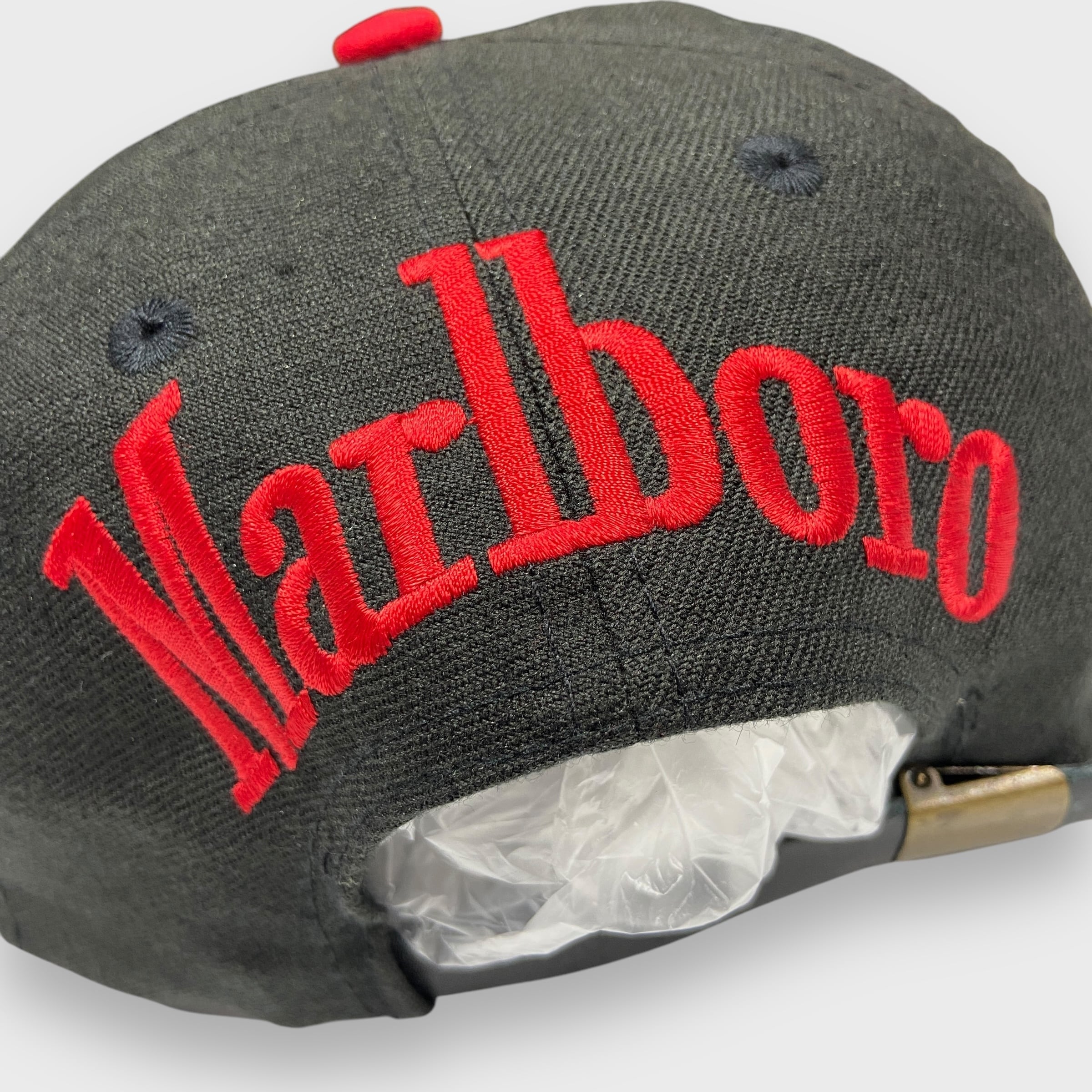 レア 90s マルボロ タバコ銘柄 リザードロック ロゴキャップ