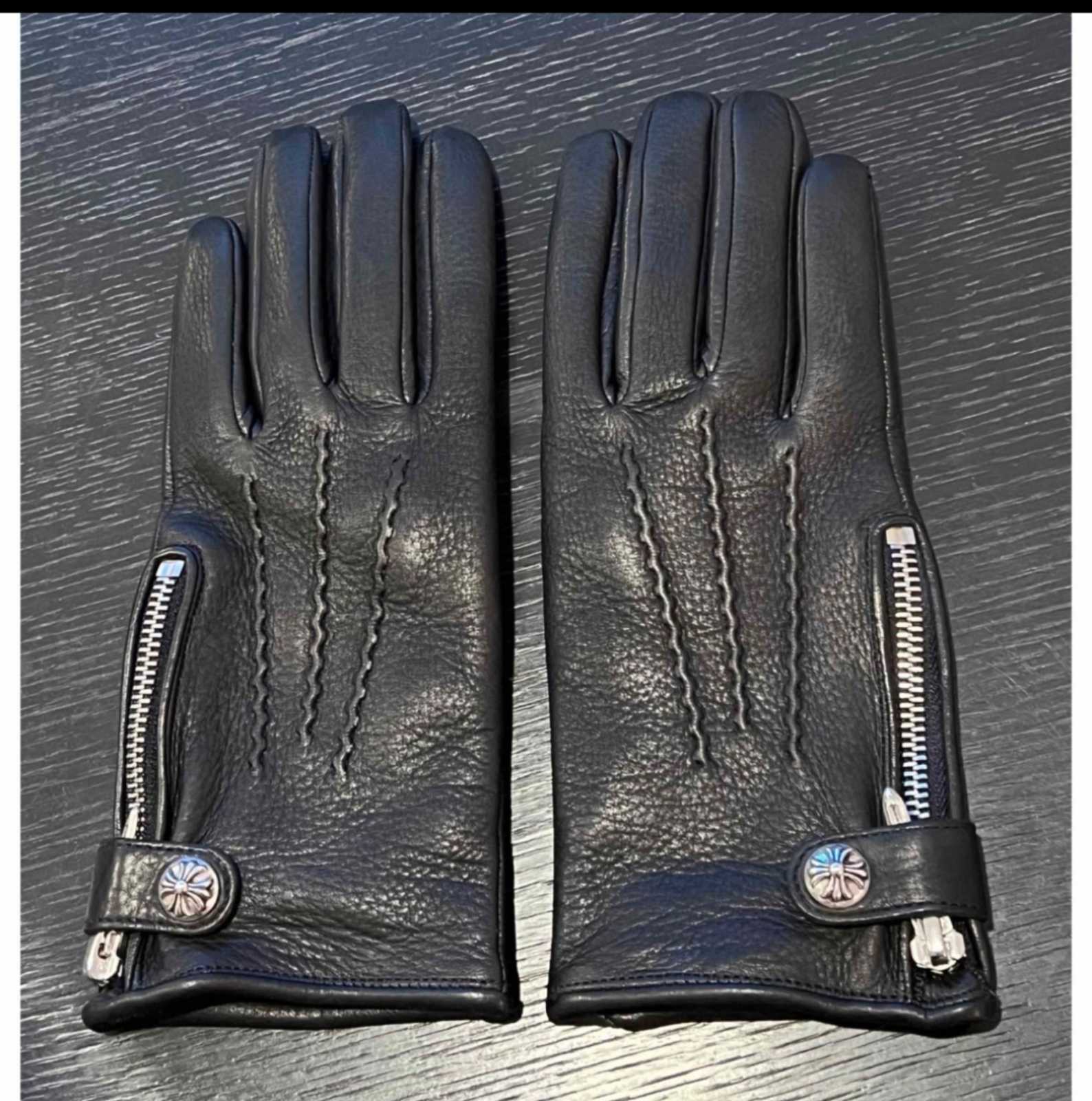 クロムハーツ レザー グローブサイズ9