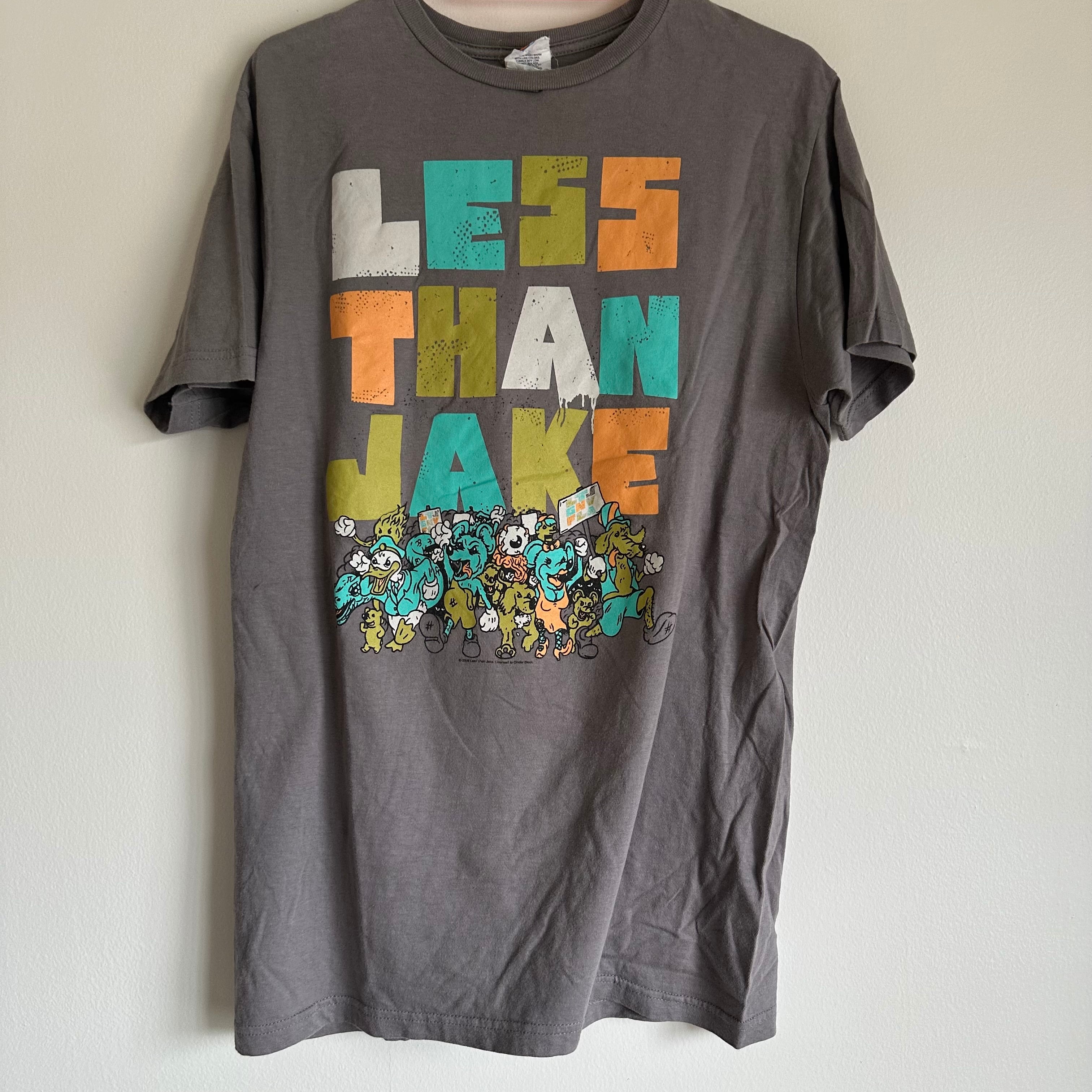 Less Than Jake レス・ザン・ジェイク】グラフィックプリント Tシャツ