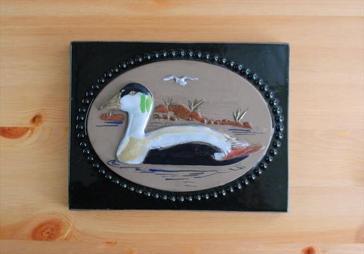 Getthen Holm 北欧陶器/北欧ビンテージ/鳥の形をした陶器 Getthen Holm