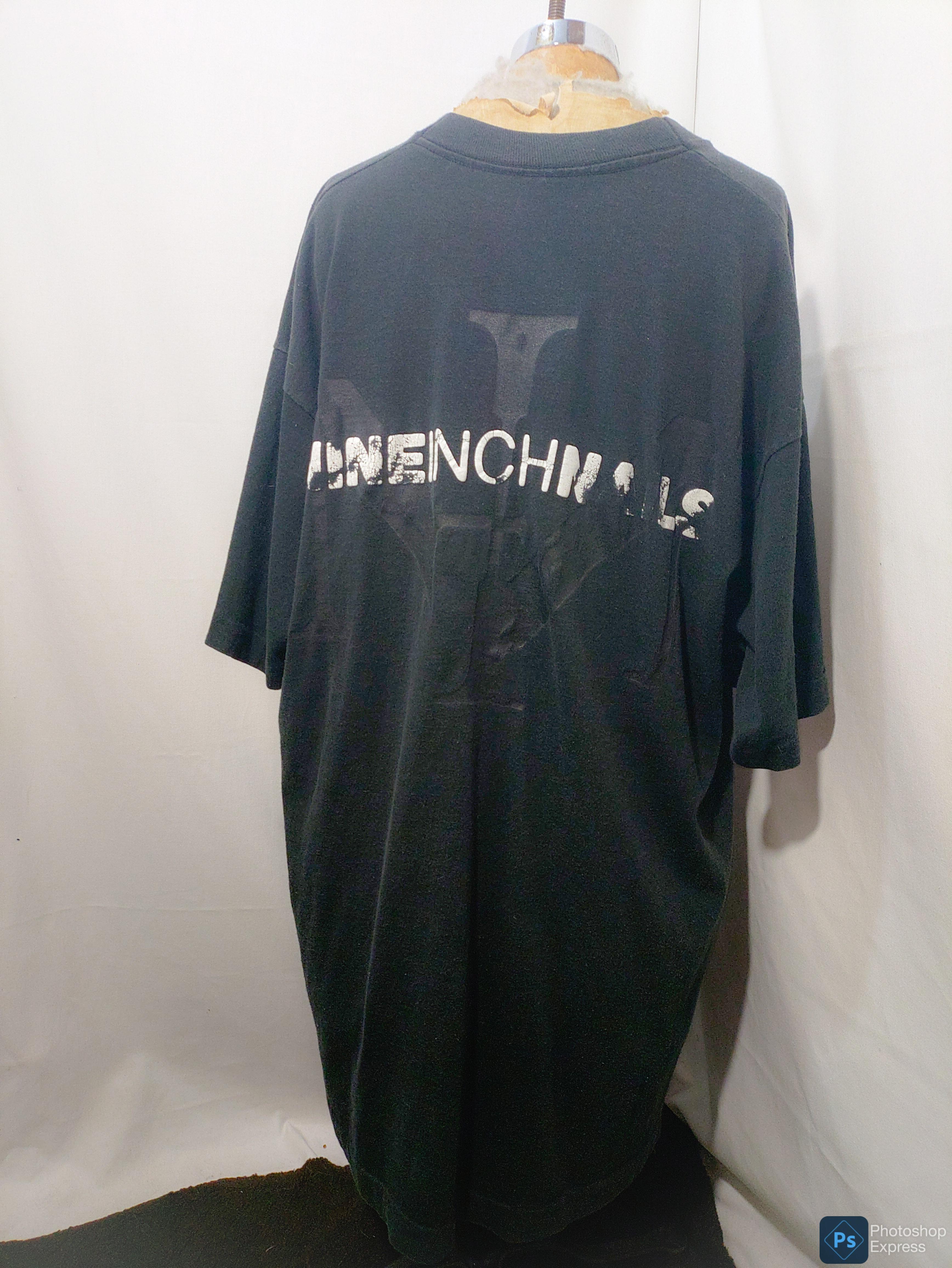 Vintage Nine inch nails box logo t-shirt 90s | 塚野製作所