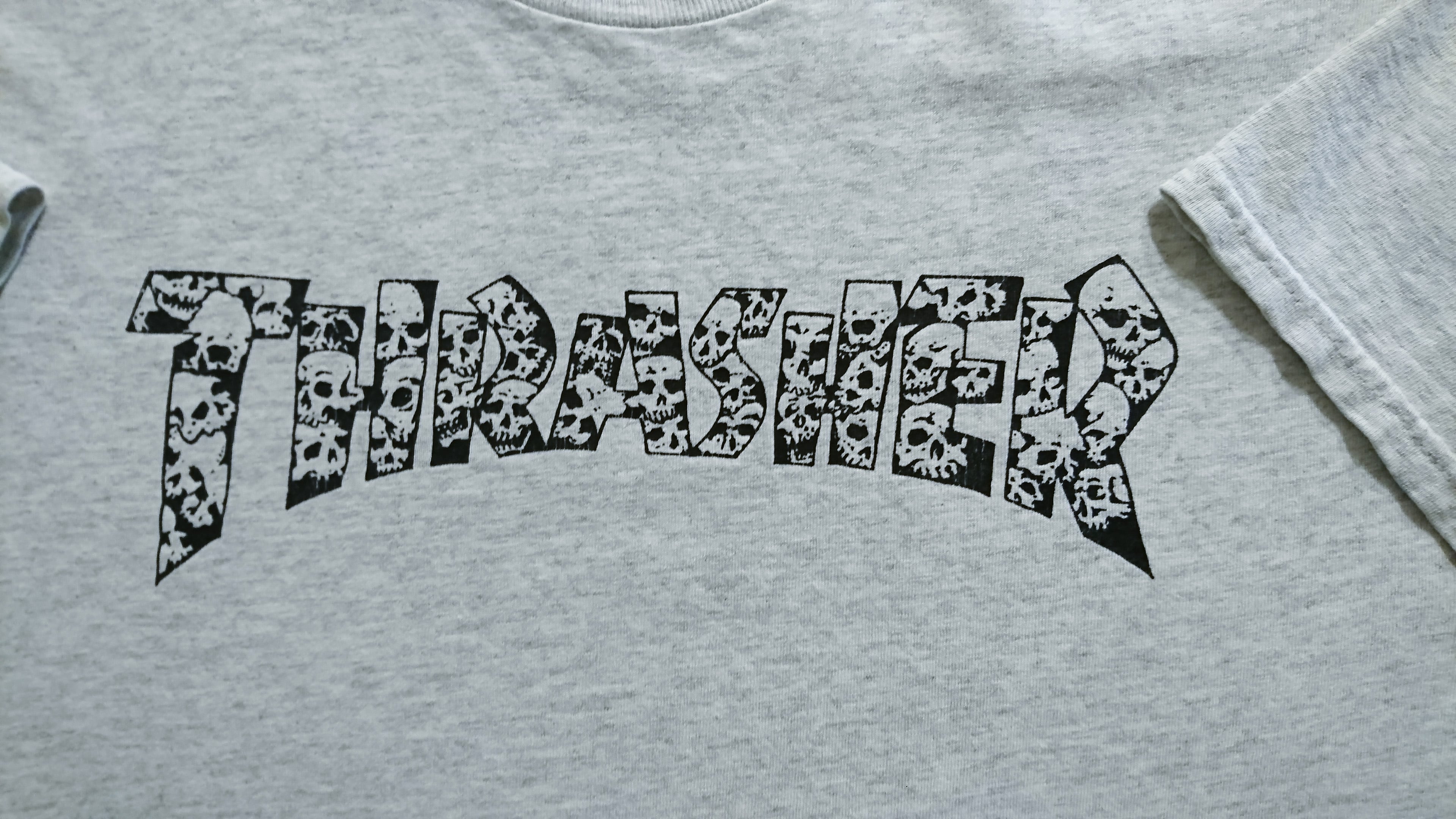 THRASHER スラッシャー 90s ヴィンテージ スカルロゴTシャツ | 情熱古着店