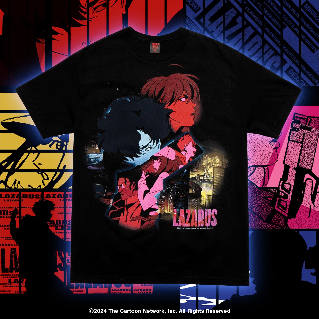 LAZARUS × GEEKS RULE 15 SILKSCREEN PRINTING T SHIRT | GEEKS RULE