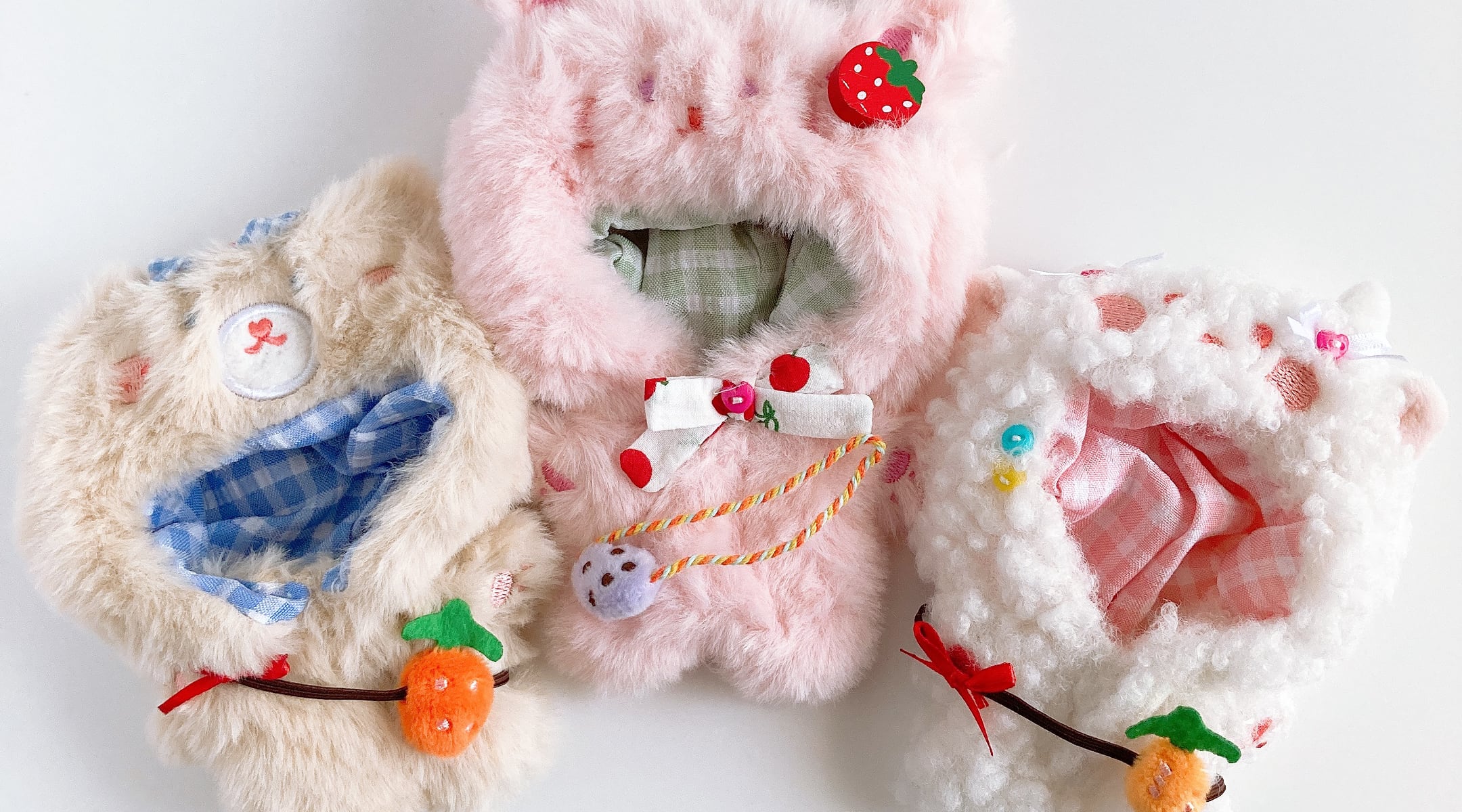 ぬい服 ♡ ちびぐるみ（11cm）♡着ぐるみ ♡ j31