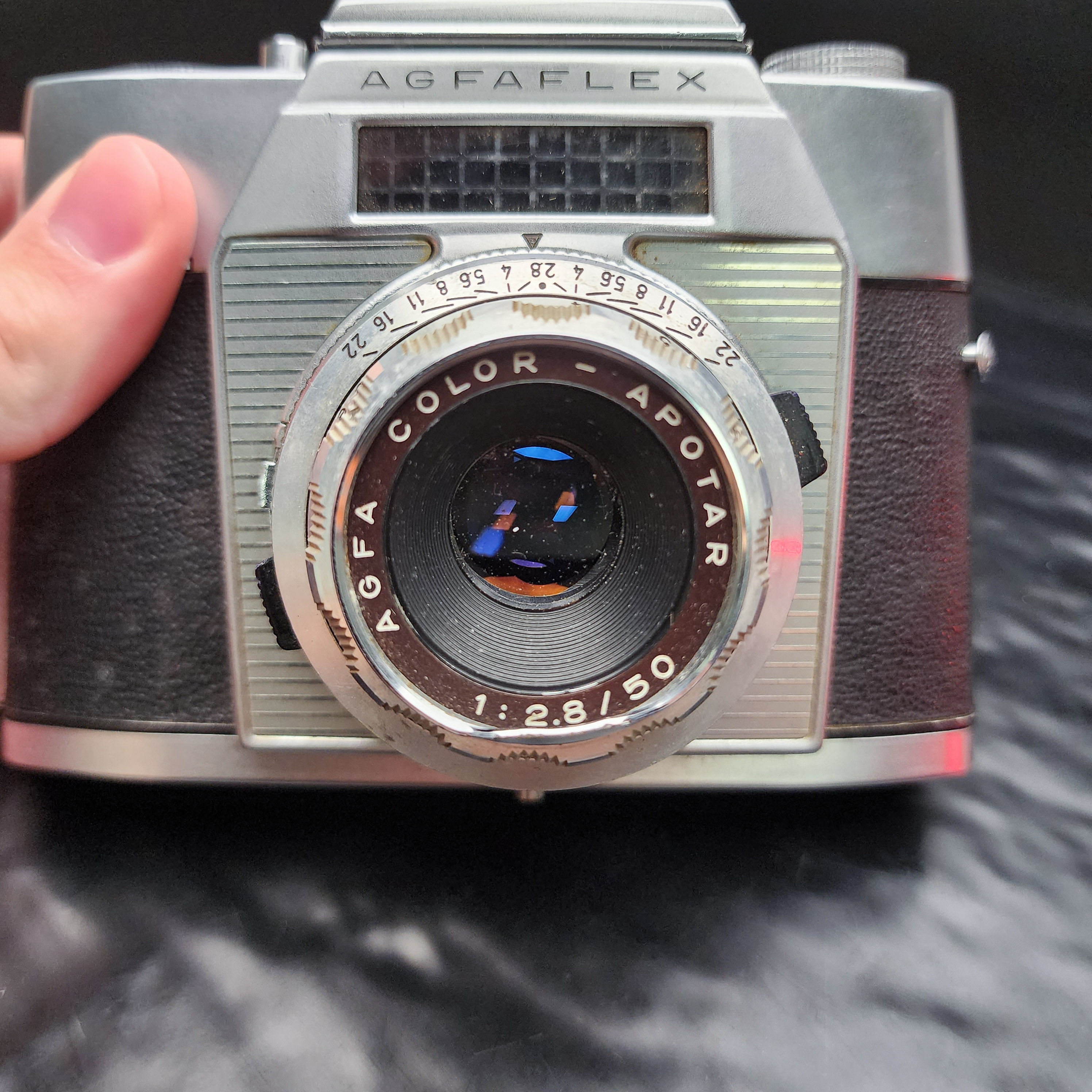 フィルムカメラ Agfa AMBIFLEX Color-Solinar 50mm f2.8 フィルム