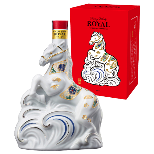 サントリー ローヤル 2026年 干支ボトル 午歳ボトル 43度 600ml 化粧