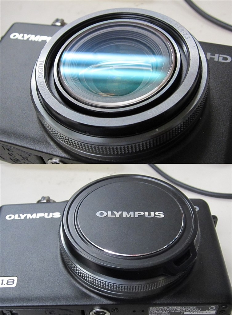 レンズキャップの外れ防止？』 オリンパス OLYMPUS XZ-1 のクチコミ