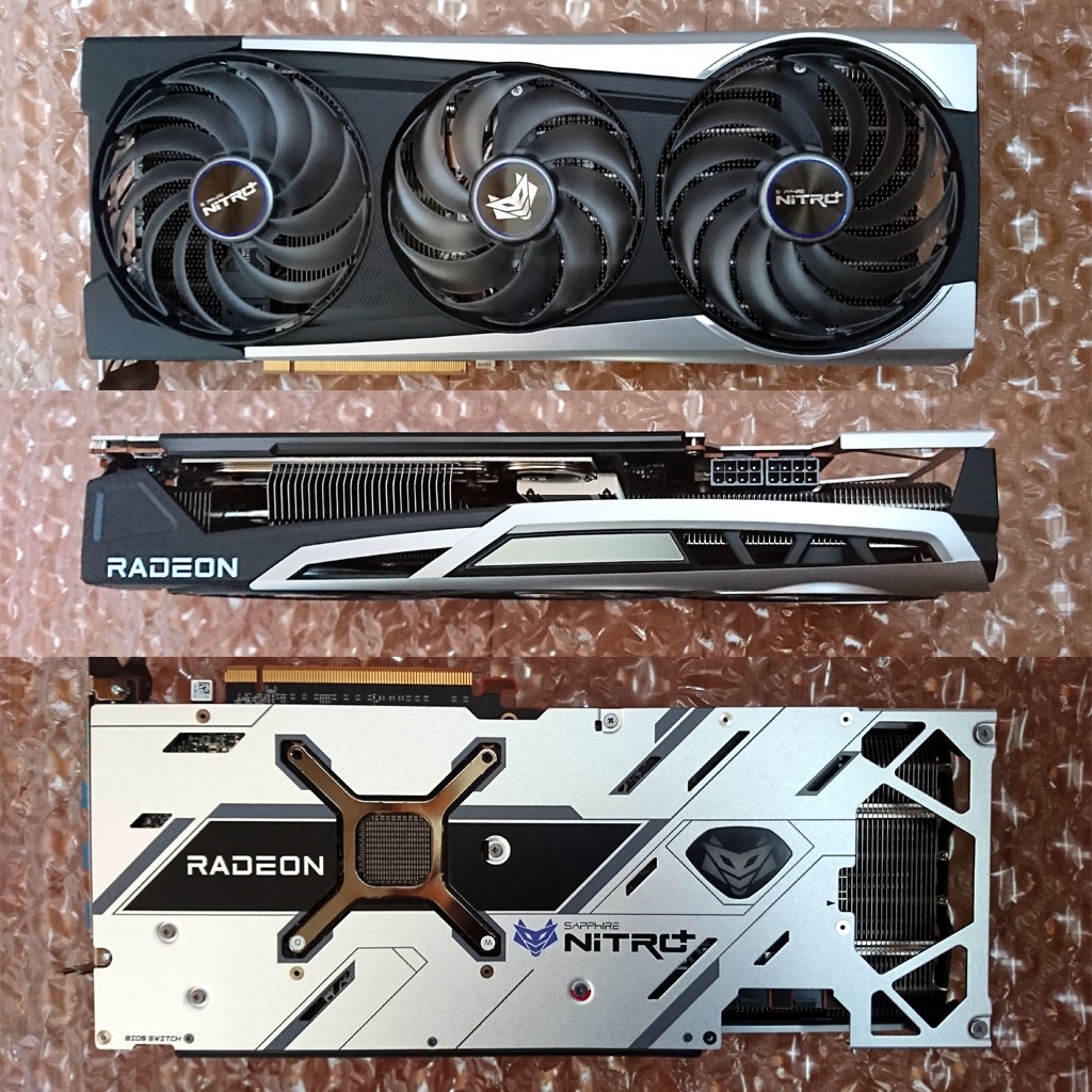 RX 6800 XT NITRO+ SE 別売りファン付 使用期間2か月 RX 6800 XT