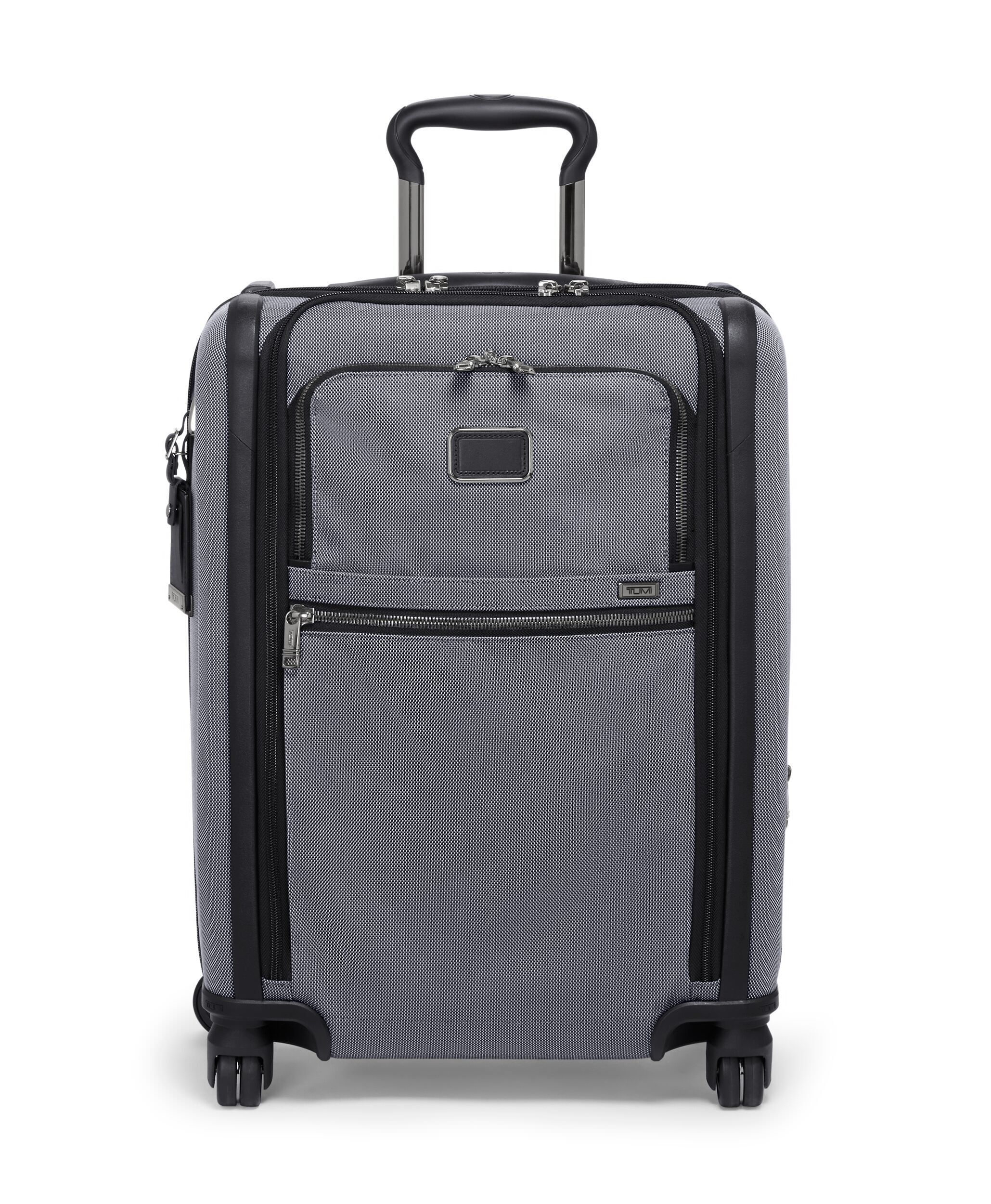 Alpha X Continental Dual Access Expandable Carry-On 56 cm Grey
