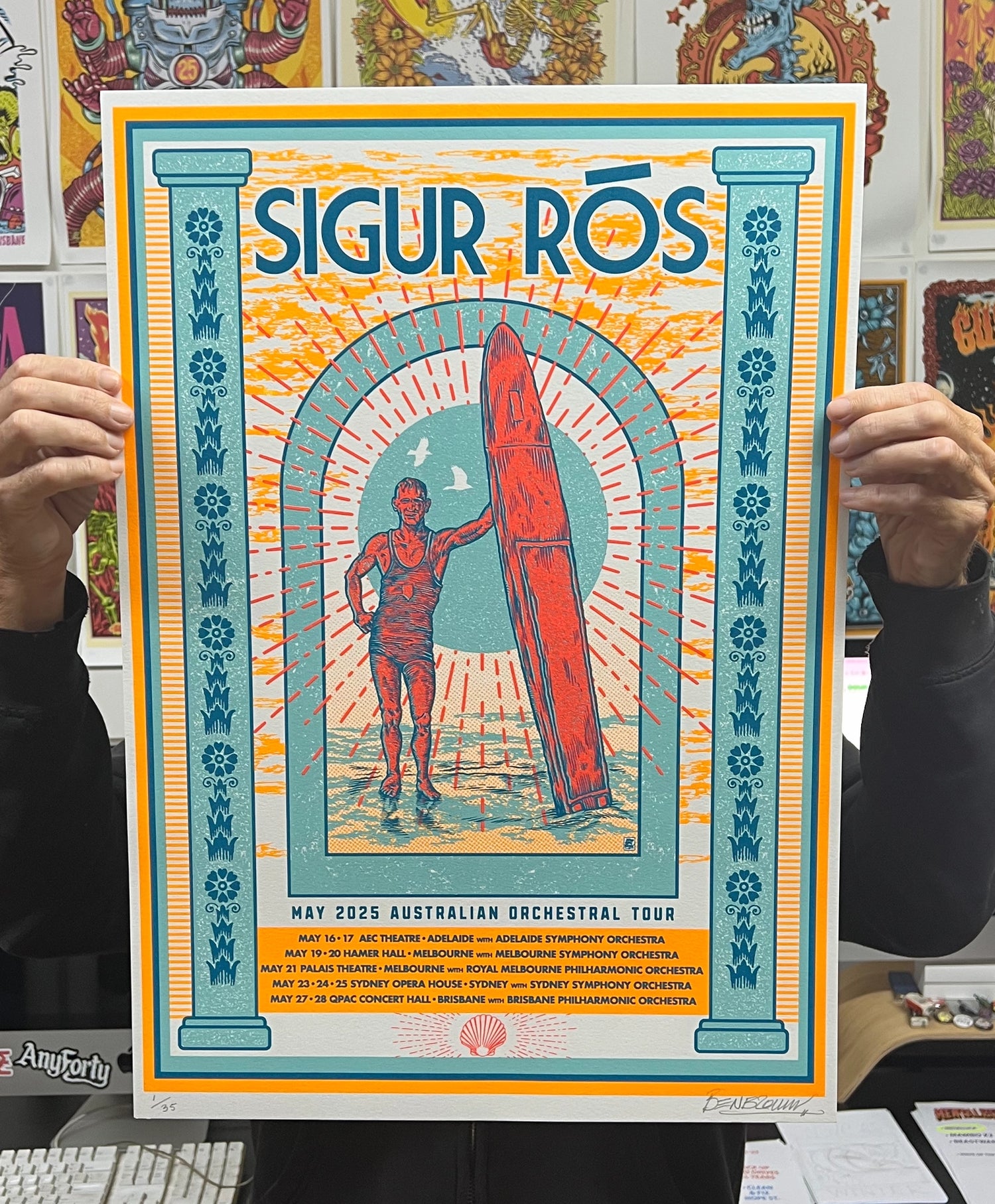 SIGUR ROS AUSTRALIAN ORCHESTRAL TOUR 2025 – Ben Brown