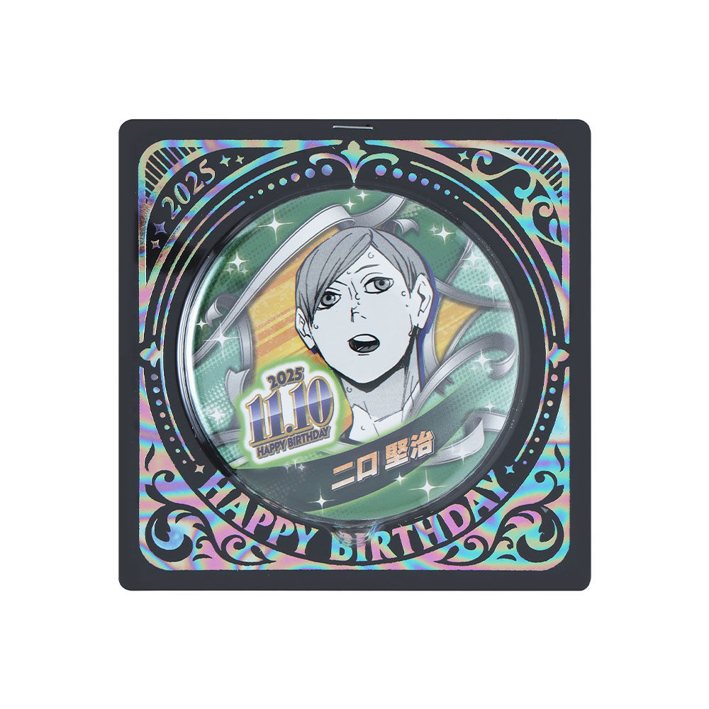 ⑦a.ハイキュー ジオラマフィギュア バースデー缶バッジ まとめ売り 52