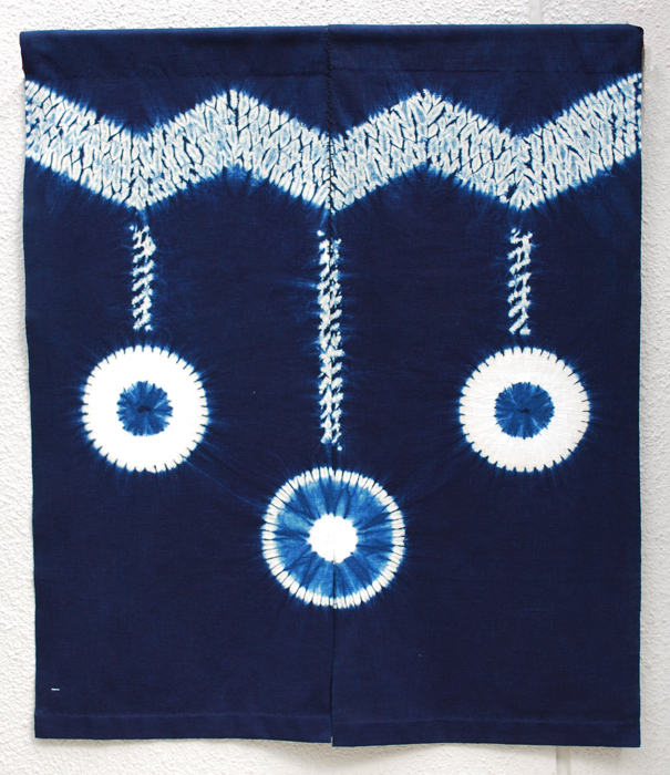 片野かほり 藍染絞り小品展」から: べにやニュース