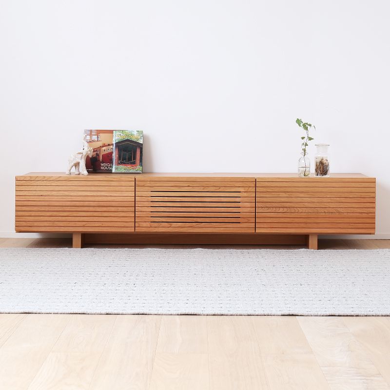 無垢材のスリットテレビボード | ボー・デコール オンラインショップ