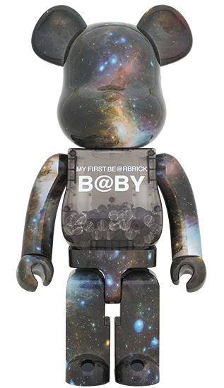 その他 MY FIRST BE@RBRICK B@BY CLEAR BLACK 1000 MEDICOM TOY - MY