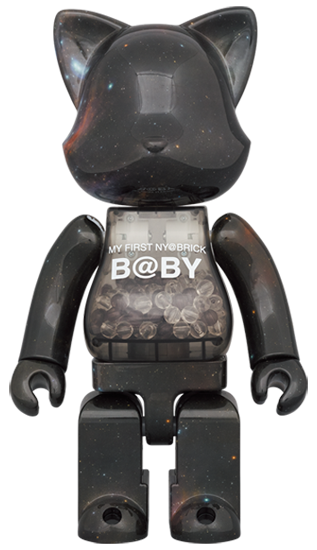 クリアファイル BE@RBRICK MY FIRST B@BY SPACE Ver. NY クリア