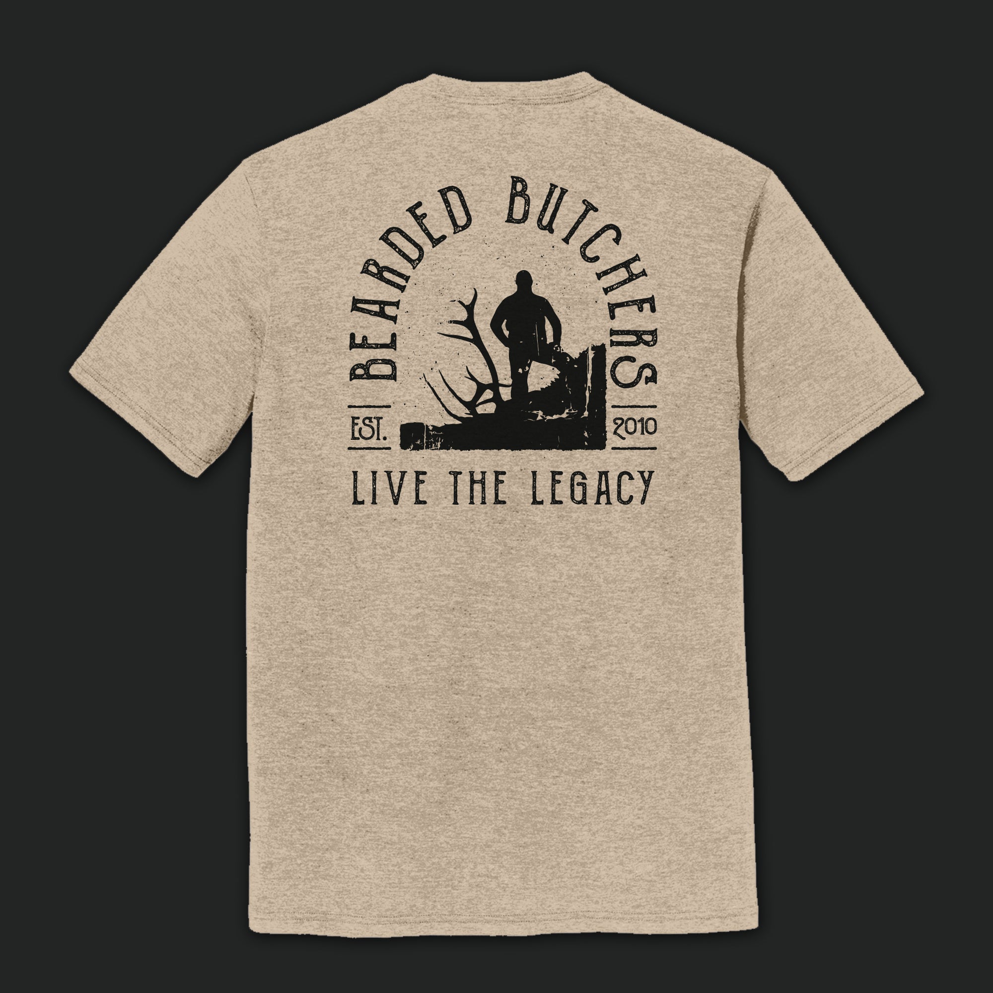 Live the Legacy Arch T-Shirts – The Bearded Butchers