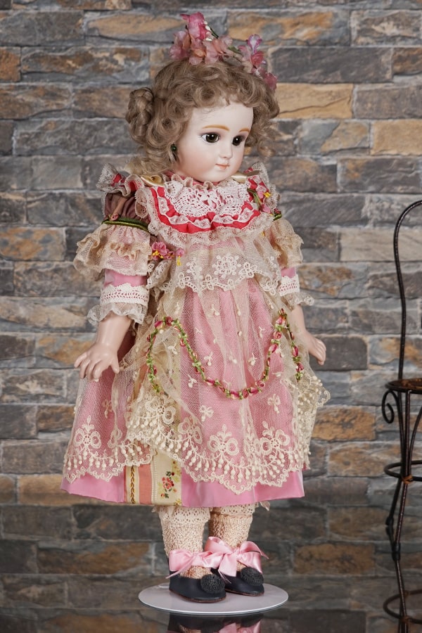 ビスクドール ケストナー べべ JDK 237 リプロ 海外作家様 美品 ドレス