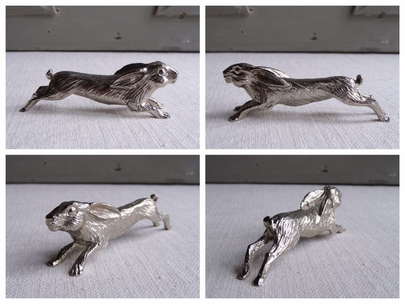 フランスアンティーク うさぎのカトラリーレスト - une Belle Chose