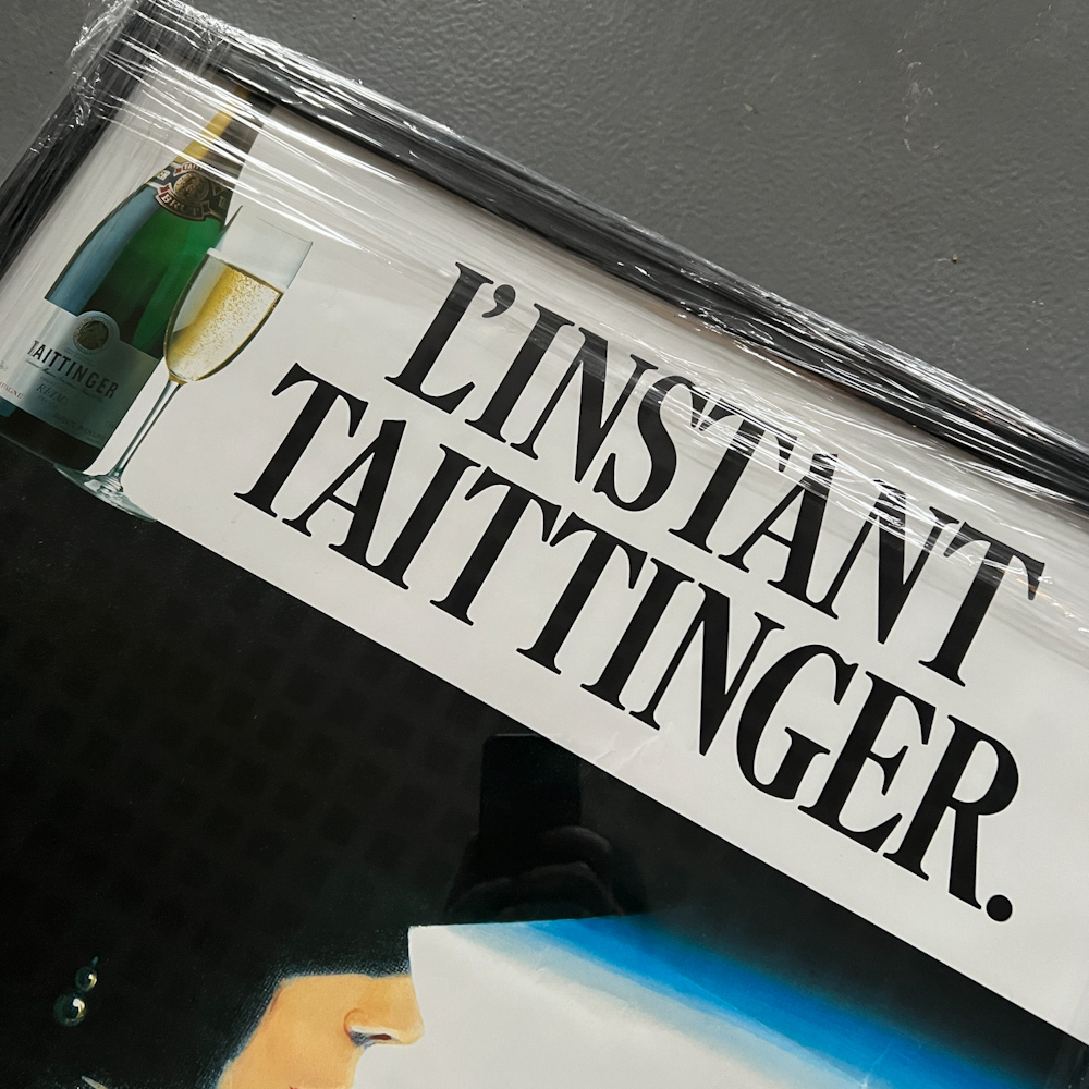 ベルビュー ヴィンテージのランスタン テタンジェ シャンパン ポスター